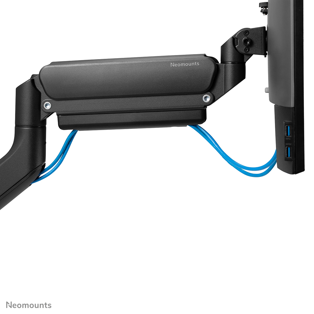 Neomounts Monitor-Tischhalterung - Klemme /Bolzen - 15 kg - 43,2 cm (17 Zoll) - 106,7 cm (42 Zoll) - 100 x 100 mm - Schwarz