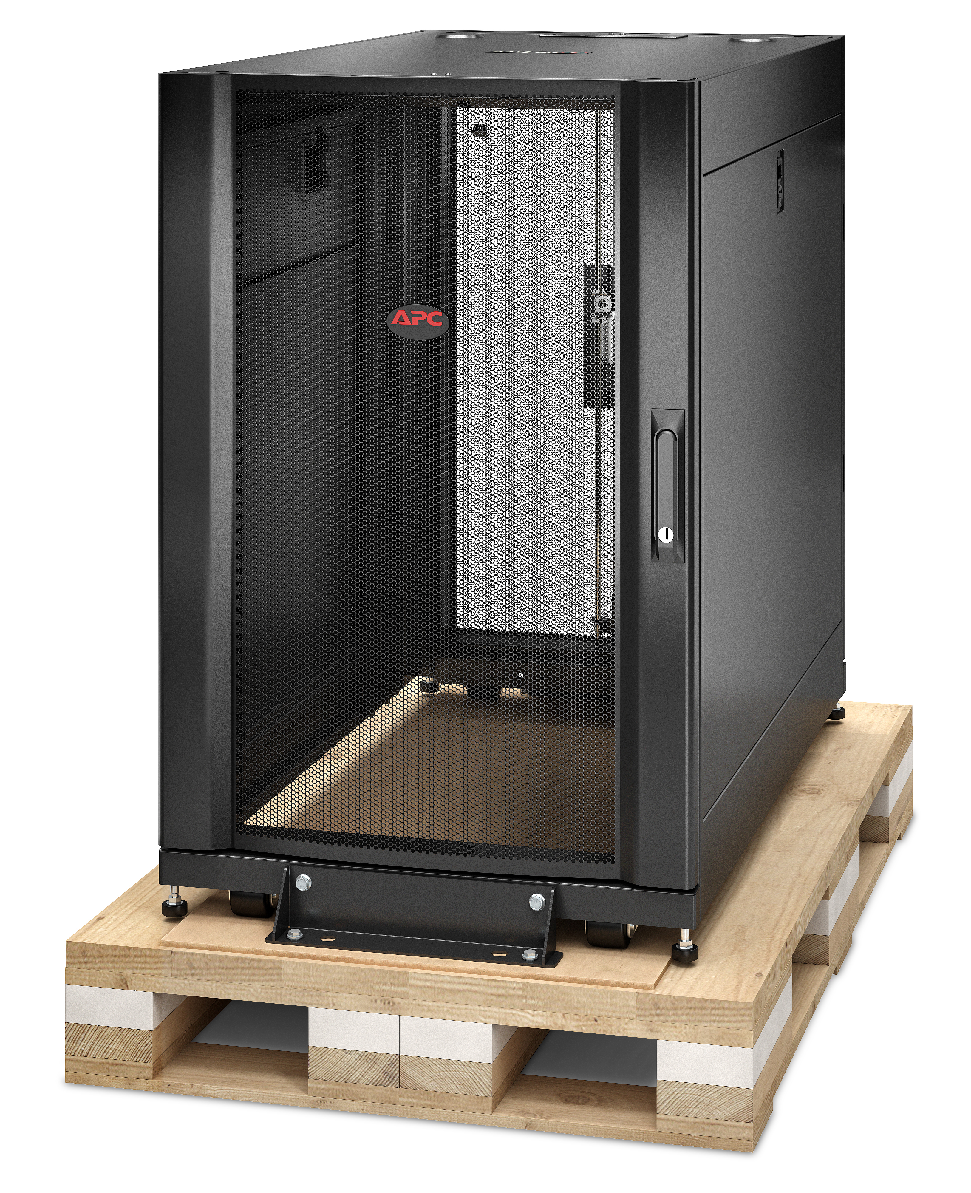 APC AR3106SP - NetShelter SX 18U Server Rack Enclosure 600mm x 1070mm w/ Sides Black Shock Packaging