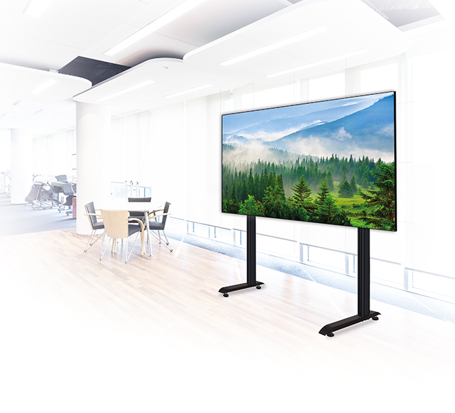B-TECH SYSTEM X - Floor Stand for INFiLED WP Series 4x4 DVLED Videowalls BT93INFWP-S-4X4/BS