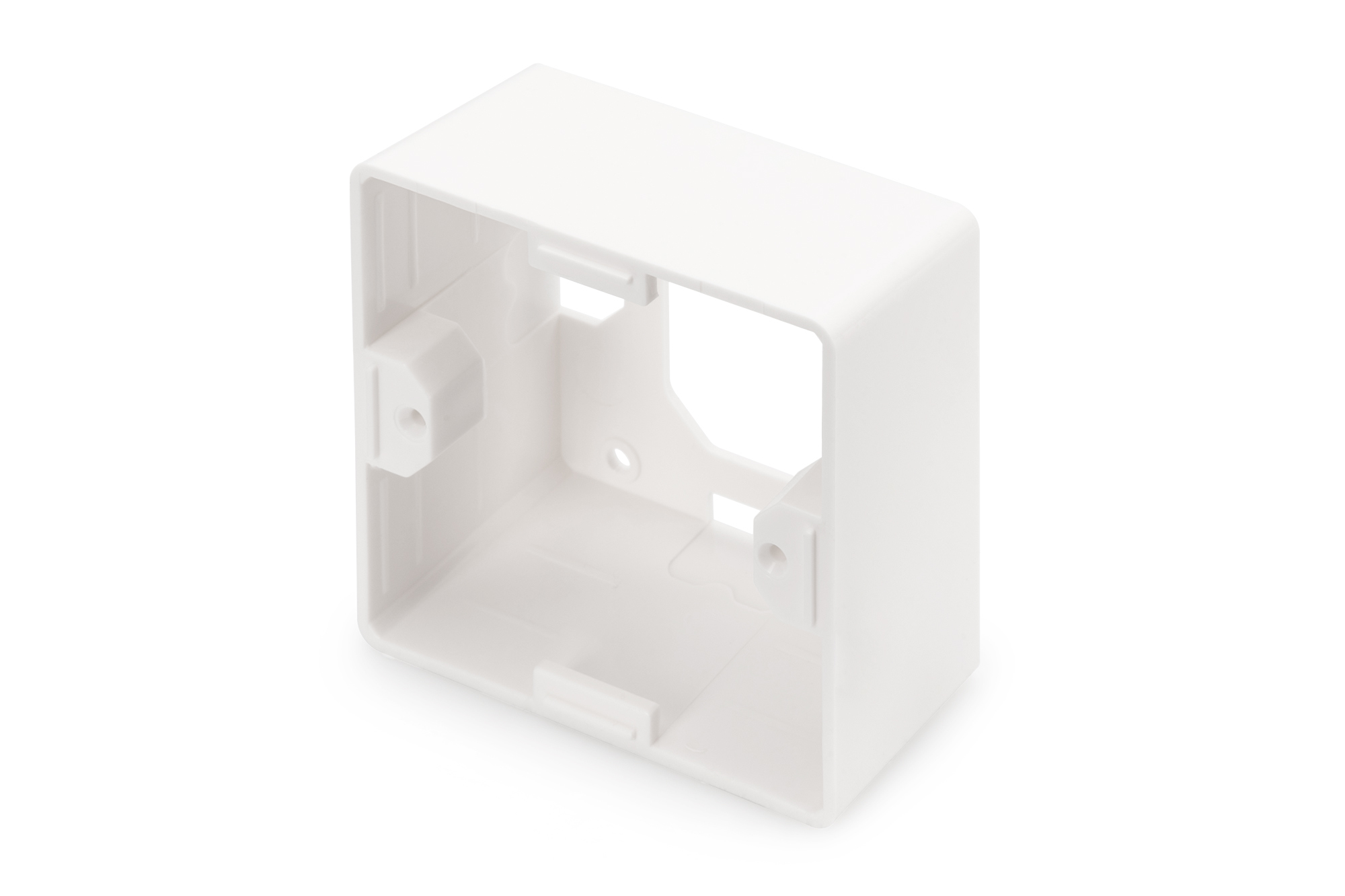 DIGITUS DN-93803 Aufputzrahmen für Keystone Leerdosen 80x80 mm, Deutscher Typ DIGITUS DN-93803 Aufputzrahmen für Keystone Leerdosen 80x80 mm, Deutscher Typ