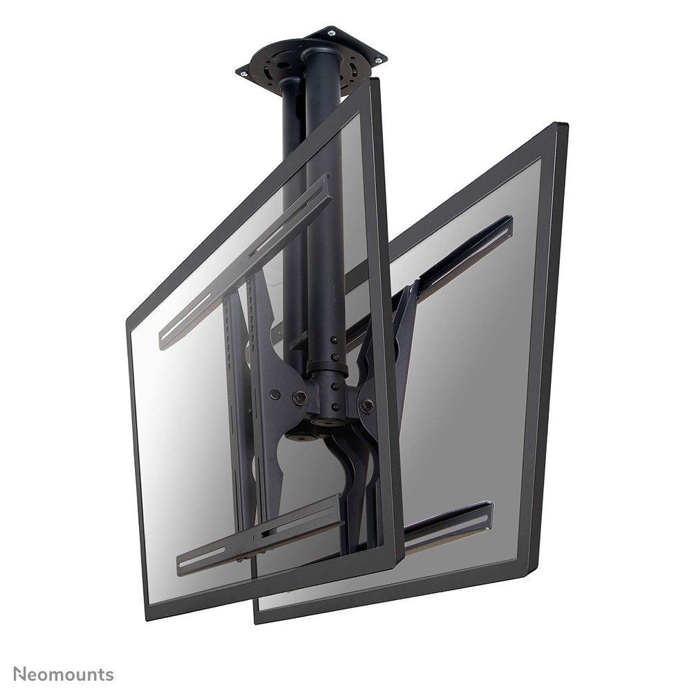 Neomounts Monitor-Deckenhalterung - 50 kg - 94 cm (37") - 190,5 cm (75") - 200 x 200 mm - 800 x 450 mm - 670 - 1070 mm