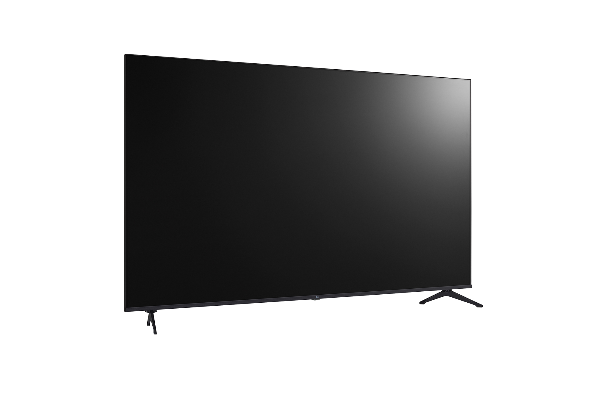 fernseher, LED, schwarz, flach, stativ