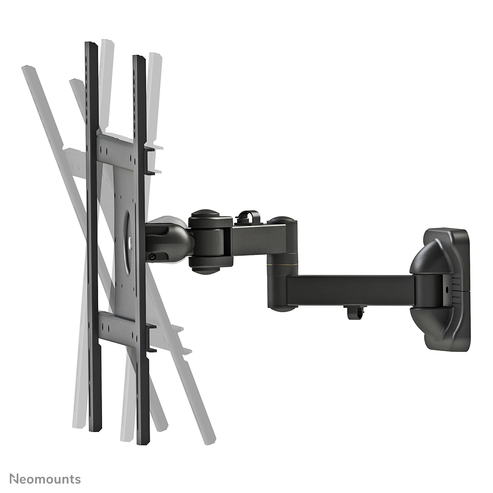Neomounts Monitor-Wandhalterung - 132,1 cm (52 Zoll) - 100 x 100 mm - 400 x 400 mm - 0 - 15 Grad  - 360 Grad  - Schwarz