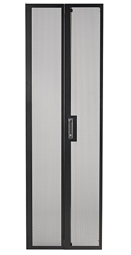 APC NetShelter SV 42U 600mm Wide Perforated Split Rear Doors APC NetShelter SV 42U 600mm Wide Perforated Split Rear Doors