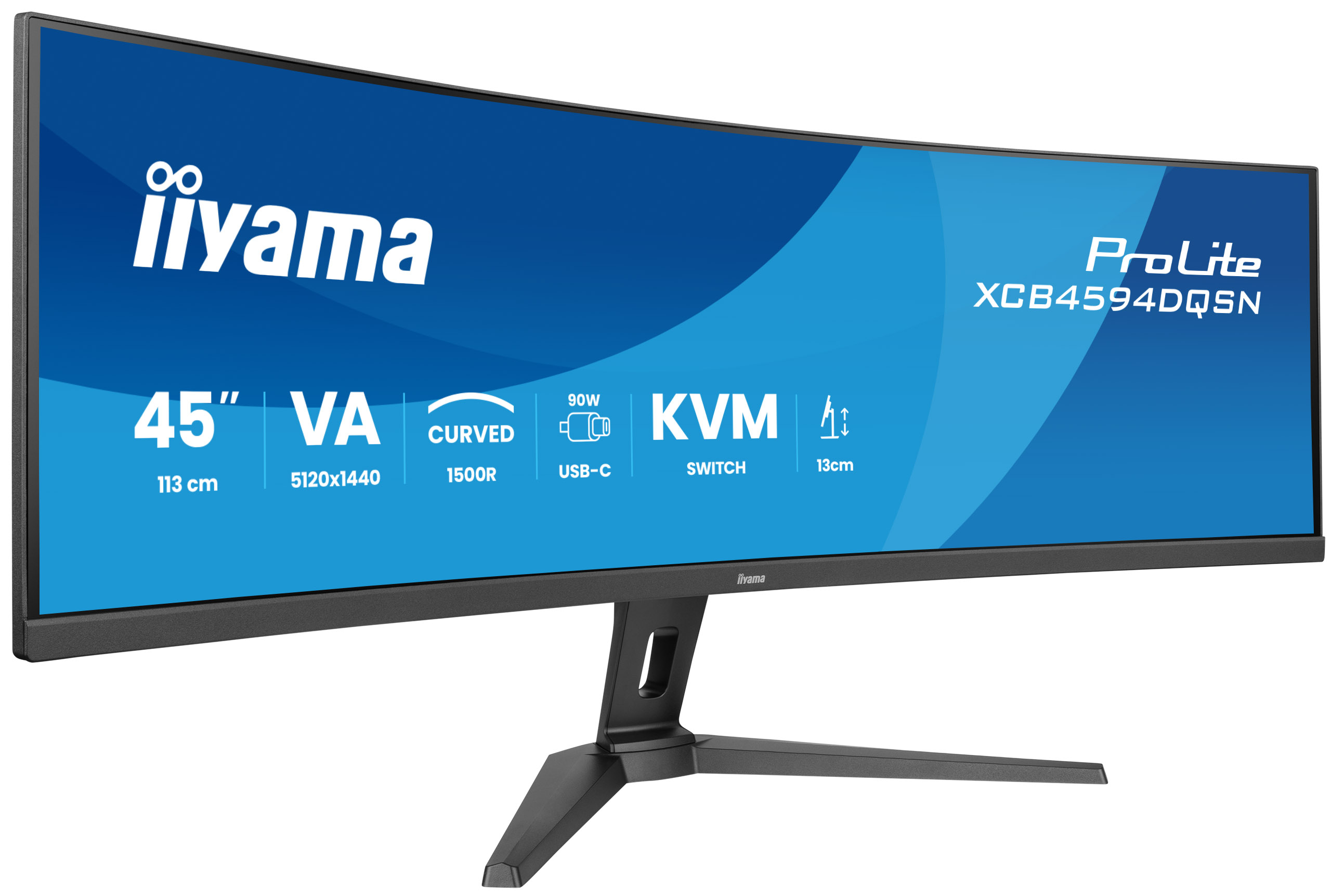 IIYAMA Monitor XCB4594DQSN-B1 Computerausrüstung, Überwachen, Bildschirm, FERNSEHER