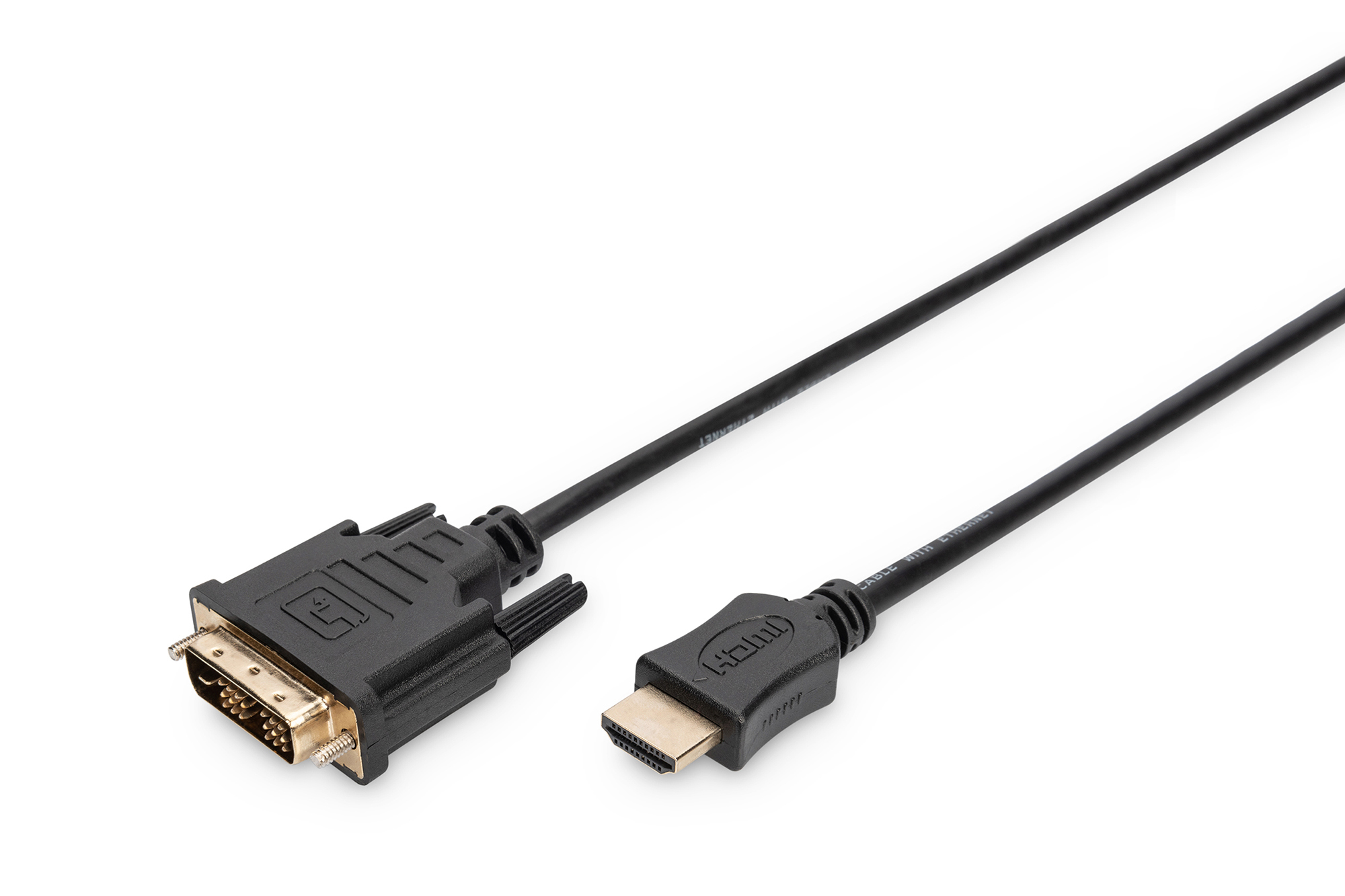 DIGITUS HDMI Adapterkabel, Typ A-DVI(18+1) St/St,  5.0m