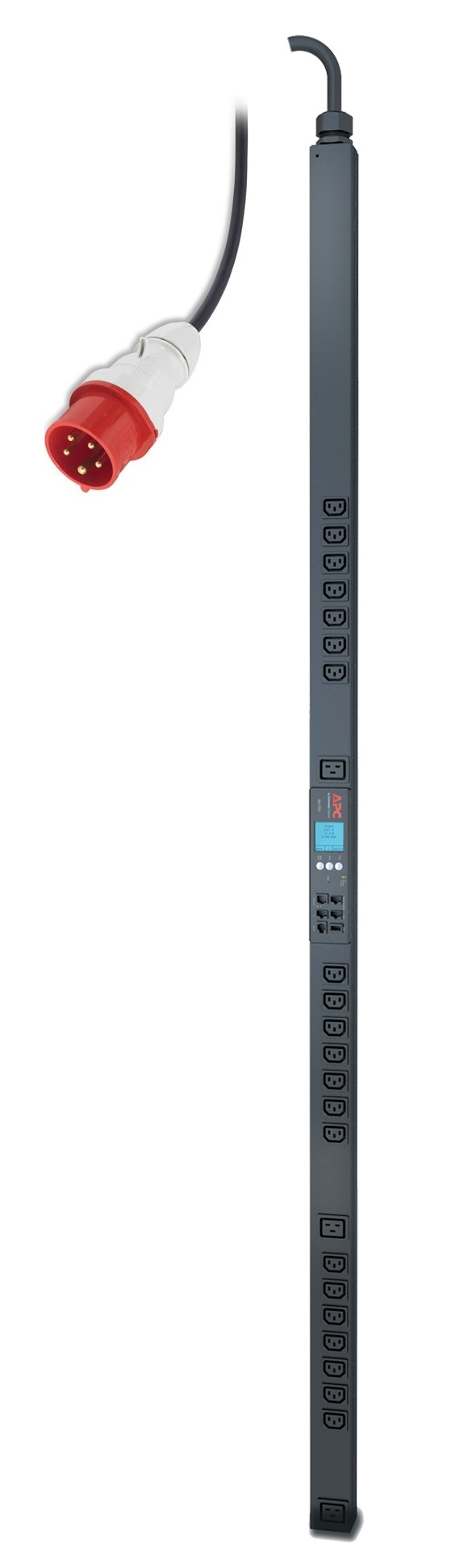 APC AP8481 - Rack PDU 2G, Metered-by-Outlet, ZeroU, 11.0kW, 230V, (21) C13 & (3) C19 APC AP8481 - Rack PDU 2G, Metered-by-Outlet, ZeroU, 11.0kW, 230V, (21) C13 & (3) C19