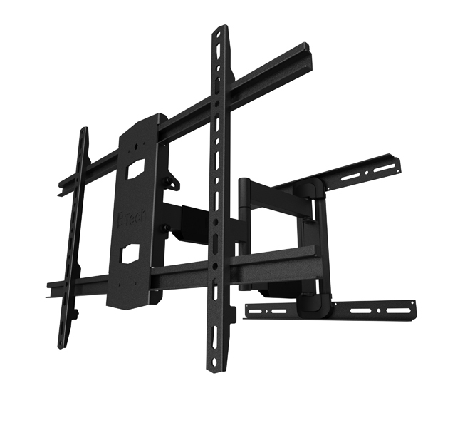B-Tech Elements Extra Double Stud Double Arm Flat Screen Wall Mount with Tilt & Swivel (VESA 600 x 400) Kreuz, Symbol