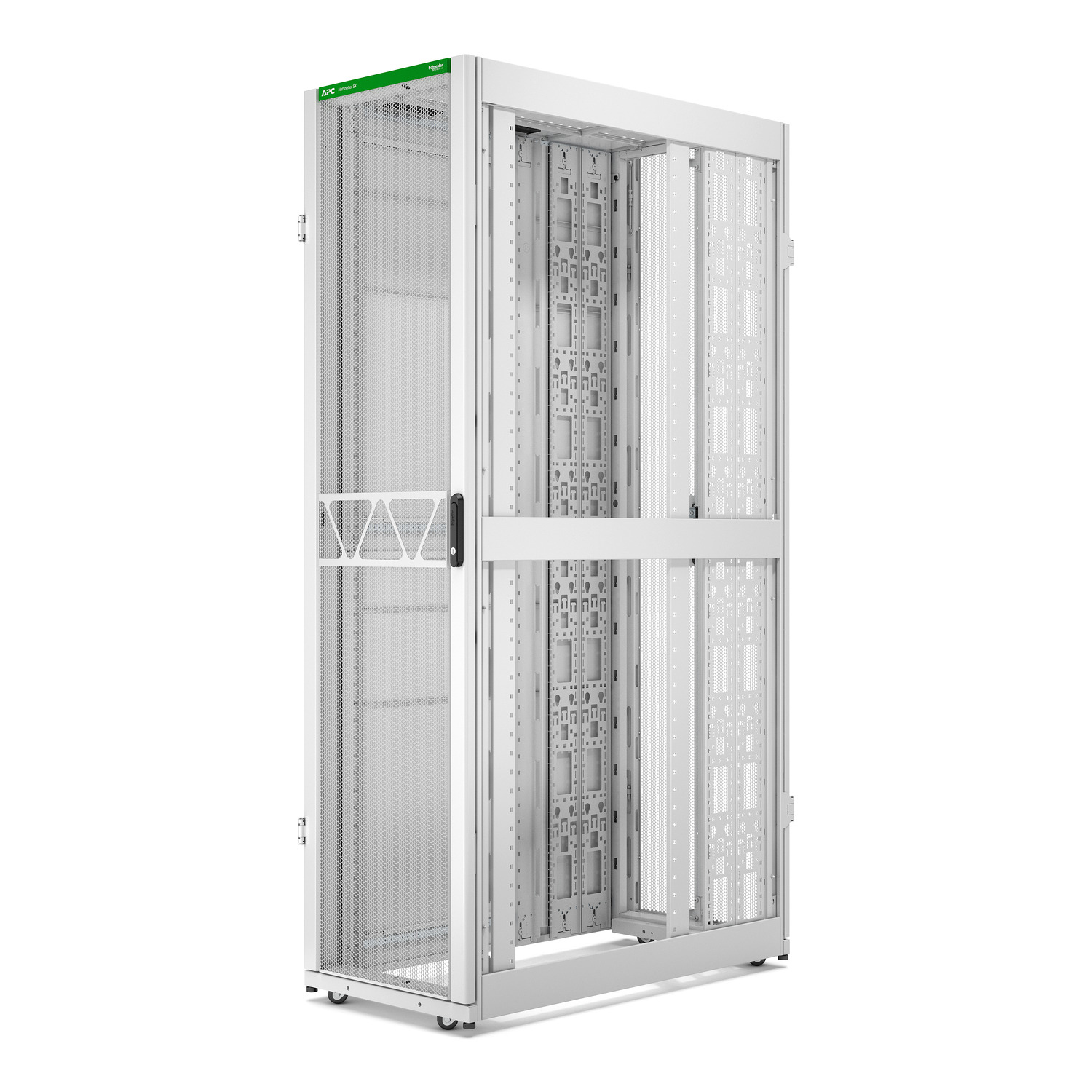 APC  NetShelter SX Gen 2, 48U Server Rack Enclosure 600mm x 1200mm w/ Sides White