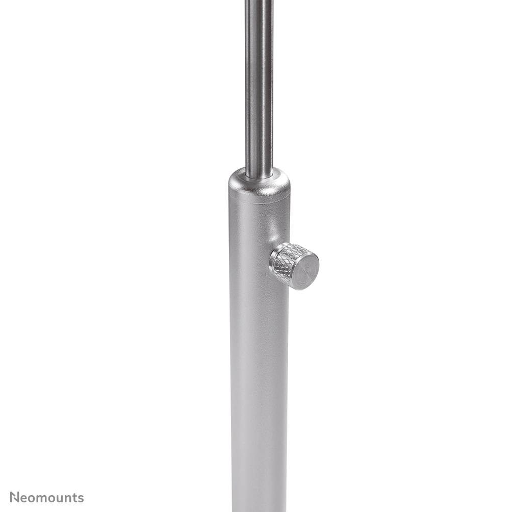 Neomounts Höhenverstellbarer Telefon-Ständer - Handy/Smartphone - Passive Halterung - Tisch/Bank - Silber