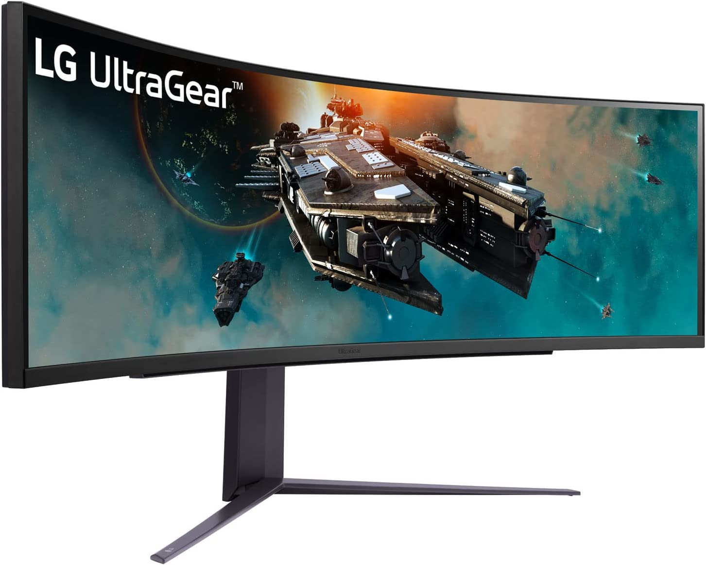 LG Monitor  49" 49GR85DC-B UHD 4K Curved HDMI DP USB3.0 VA 32:9 black