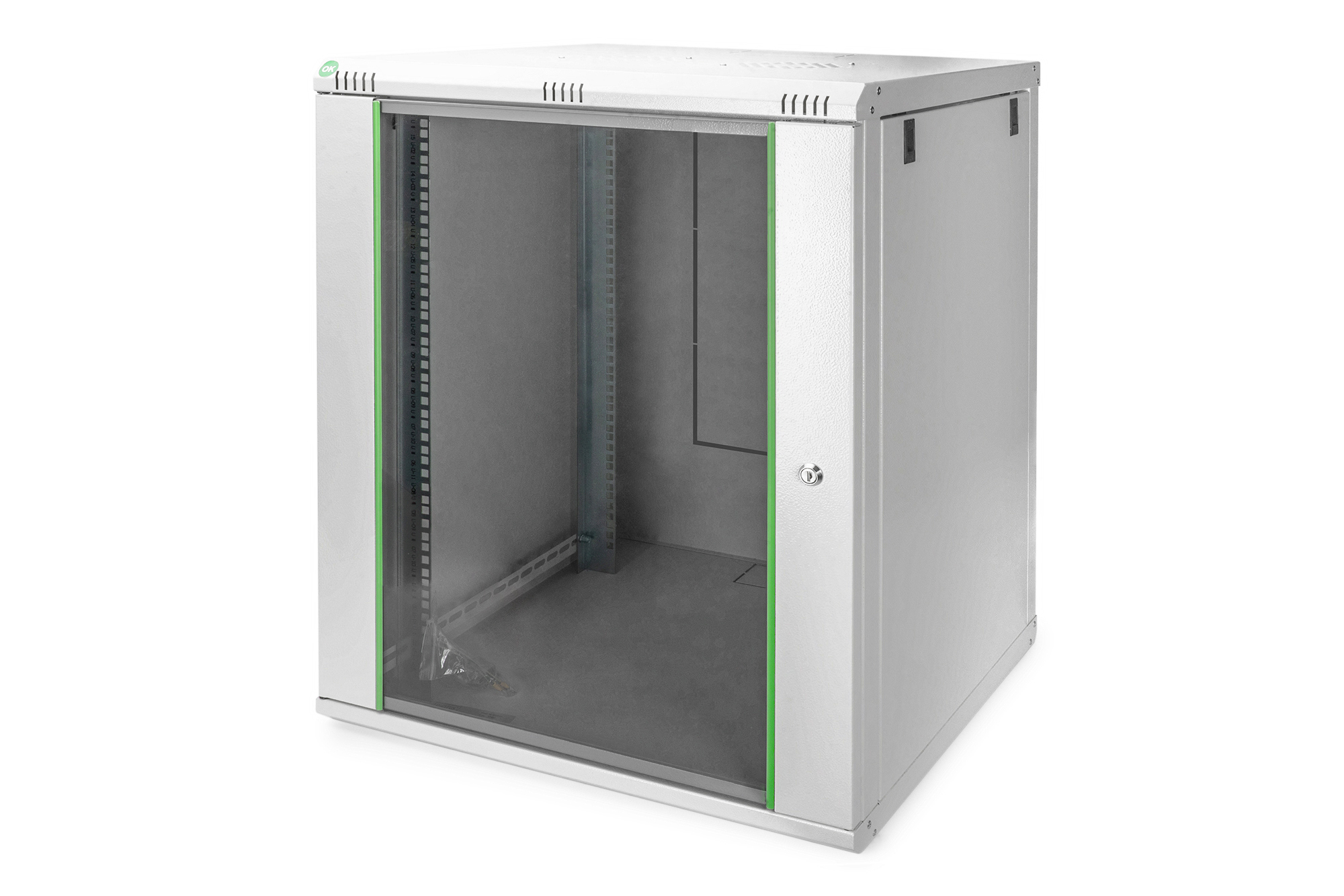 DIGITUS DN-19 16U-6/6-EC Wandgehäuse Dynamic Basic Serie - 600x600 mm (BxT)