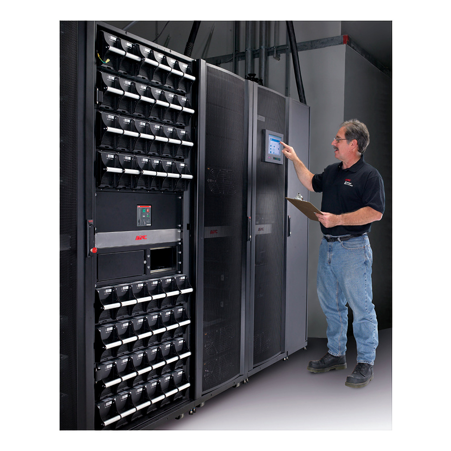 Serverracks, Datenzentrum, USV, Rack-Schrank, IT-Ausrüstung