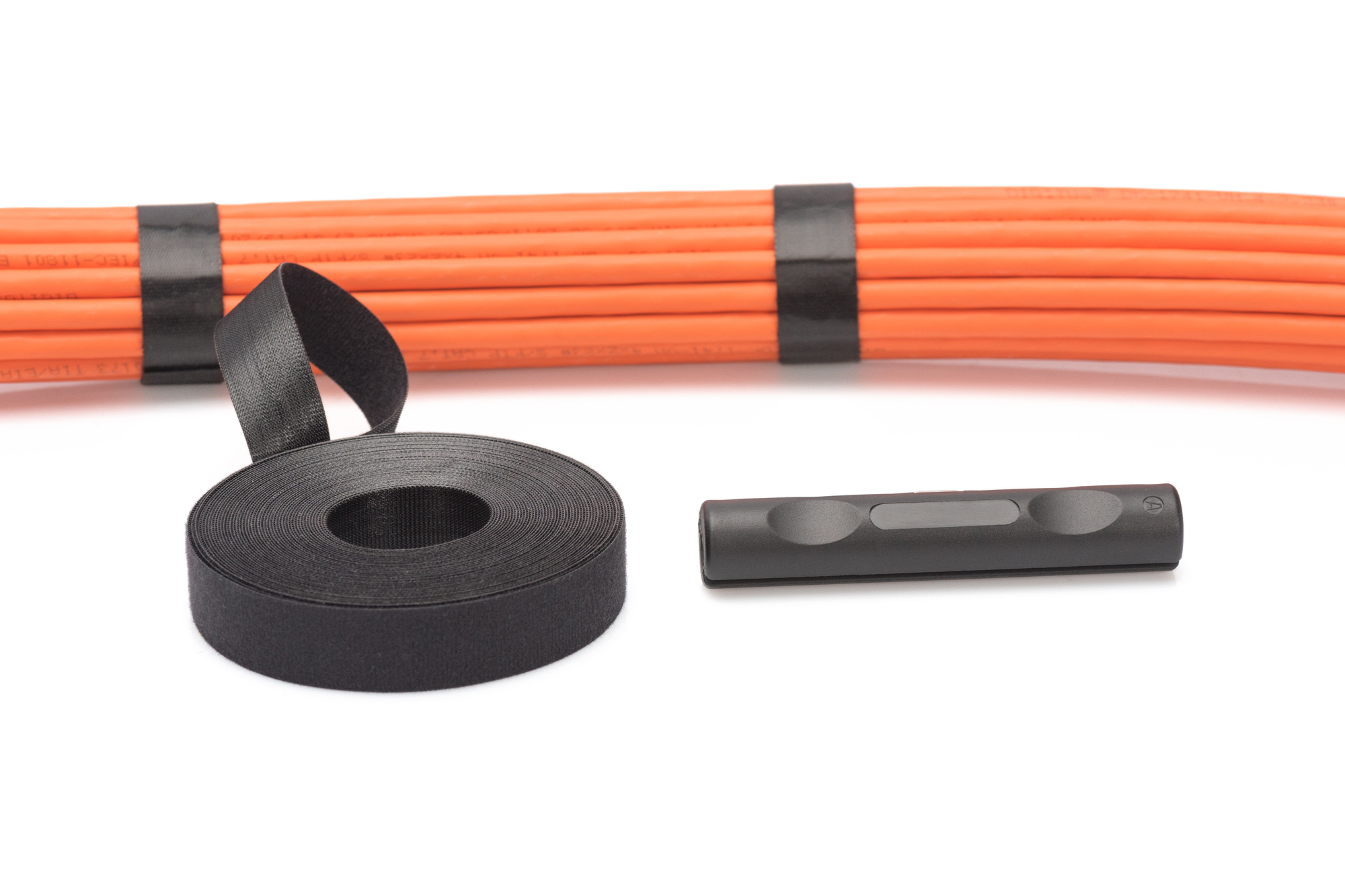 Gurtband, Klebeband, Rolle, Schwarz, Flachband
