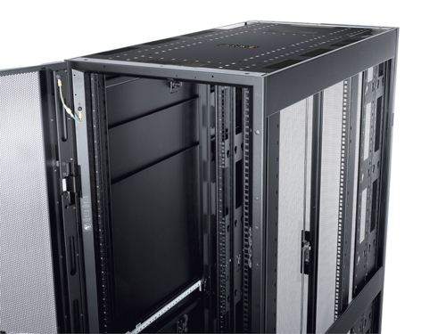 APC AR3307SP - NetShelter SX 48U 600mm Wide x 1200mm Deep Enclosure mit Sides Black -2000 lbs. Shock Packaging