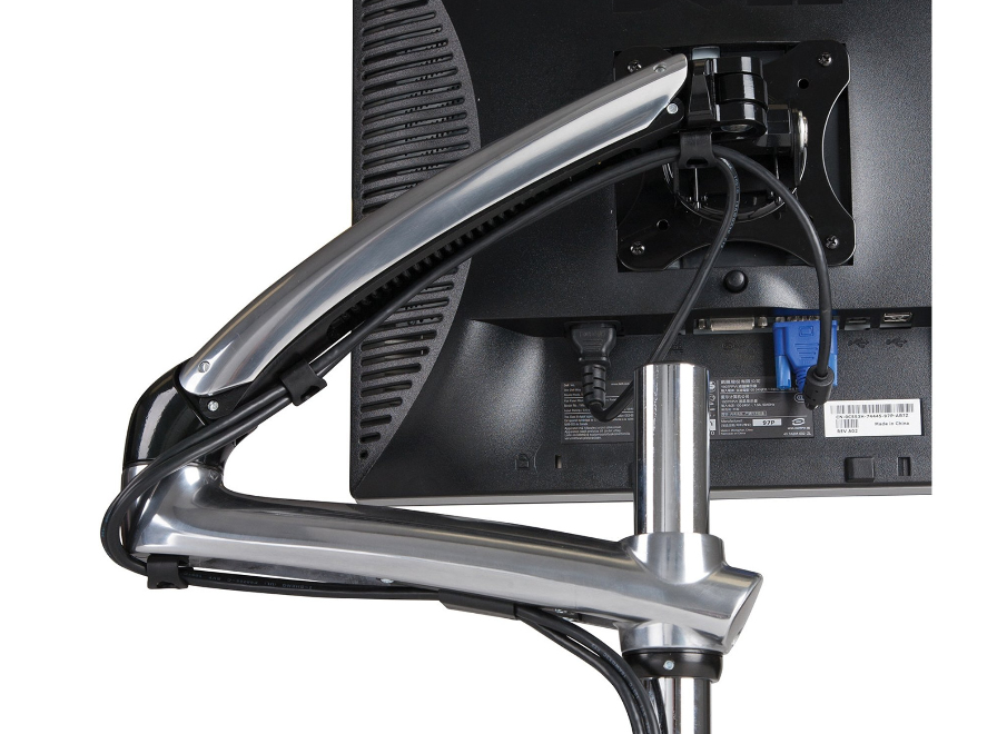 Peerless LCT620AD Monitor Tisch Arm|Dual  black