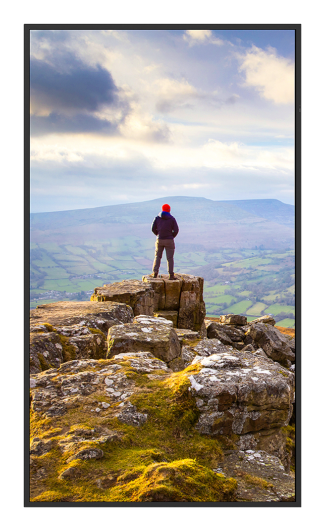 Wandern, Natur, Person, Rock, Klippe