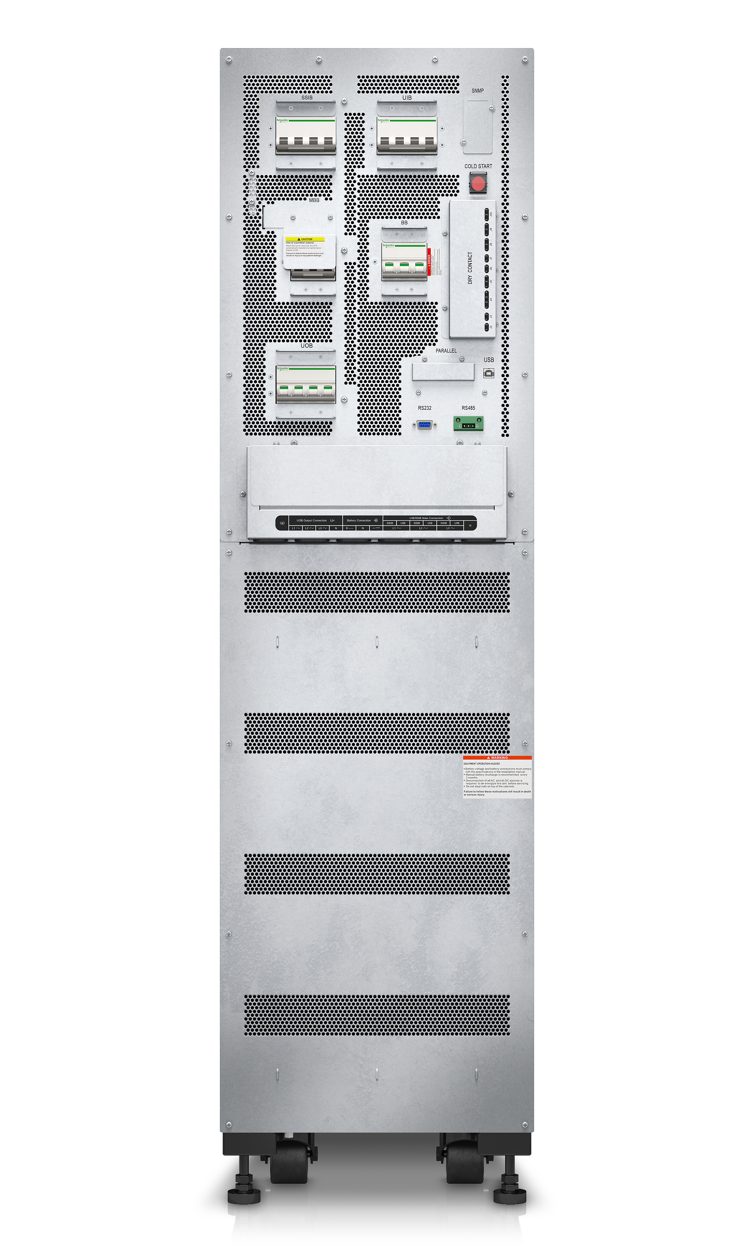 APC E3SUPS20KHB2 - Easy UPS 3S 20 kVA 400V 3:3 UPS, 3 internal 7Ah modular battery strings