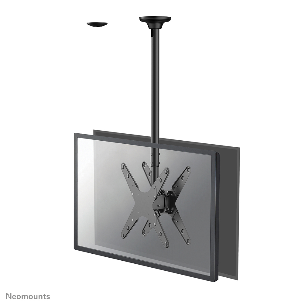 Neomounts FPMA-C340DBLACK Doppel Monitor-/TV-Deckenhalterung 32-75" - H 106-156 cm Neomounts FPMA-C340DBLACK Doppel Monitor-/TV-Deckenhalterung 32-75" - H 106-156 cm