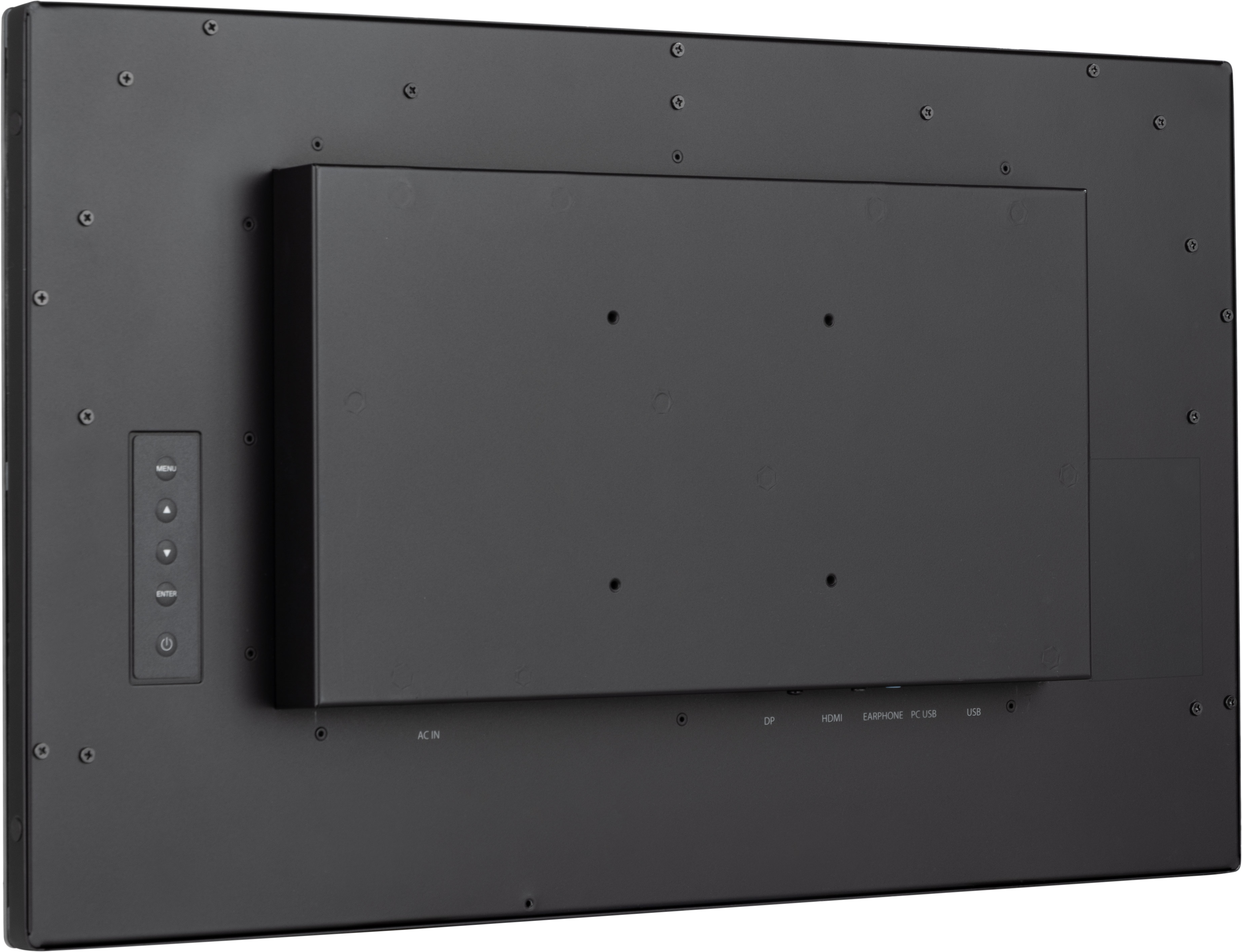 Wandmontage, Flachbildschirm, TV-Hinterseite, HDMI, AC IN