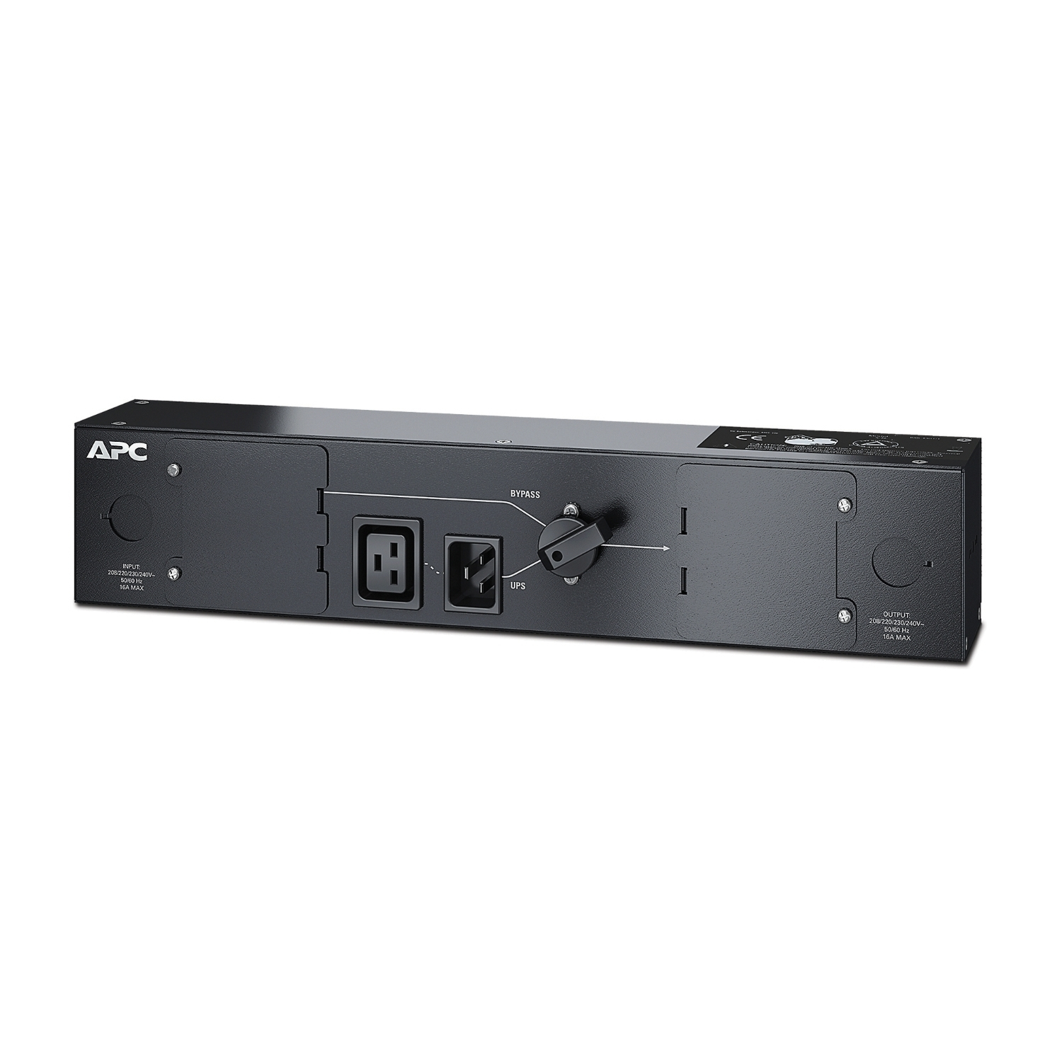 APC SBP3000RMHW - SERVICE BYPASS PANEL 230V 16A BBM Hardwire