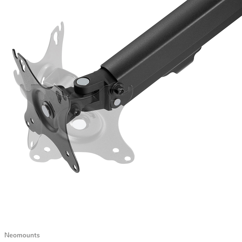 Neomounts Monitor-Tischhalterung - Klemme /Bolzen - 7 kg - 43,2 cm (17 Zoll) - 68,6 cm (27 Zoll) - 100 x 100 mm - Schwarz