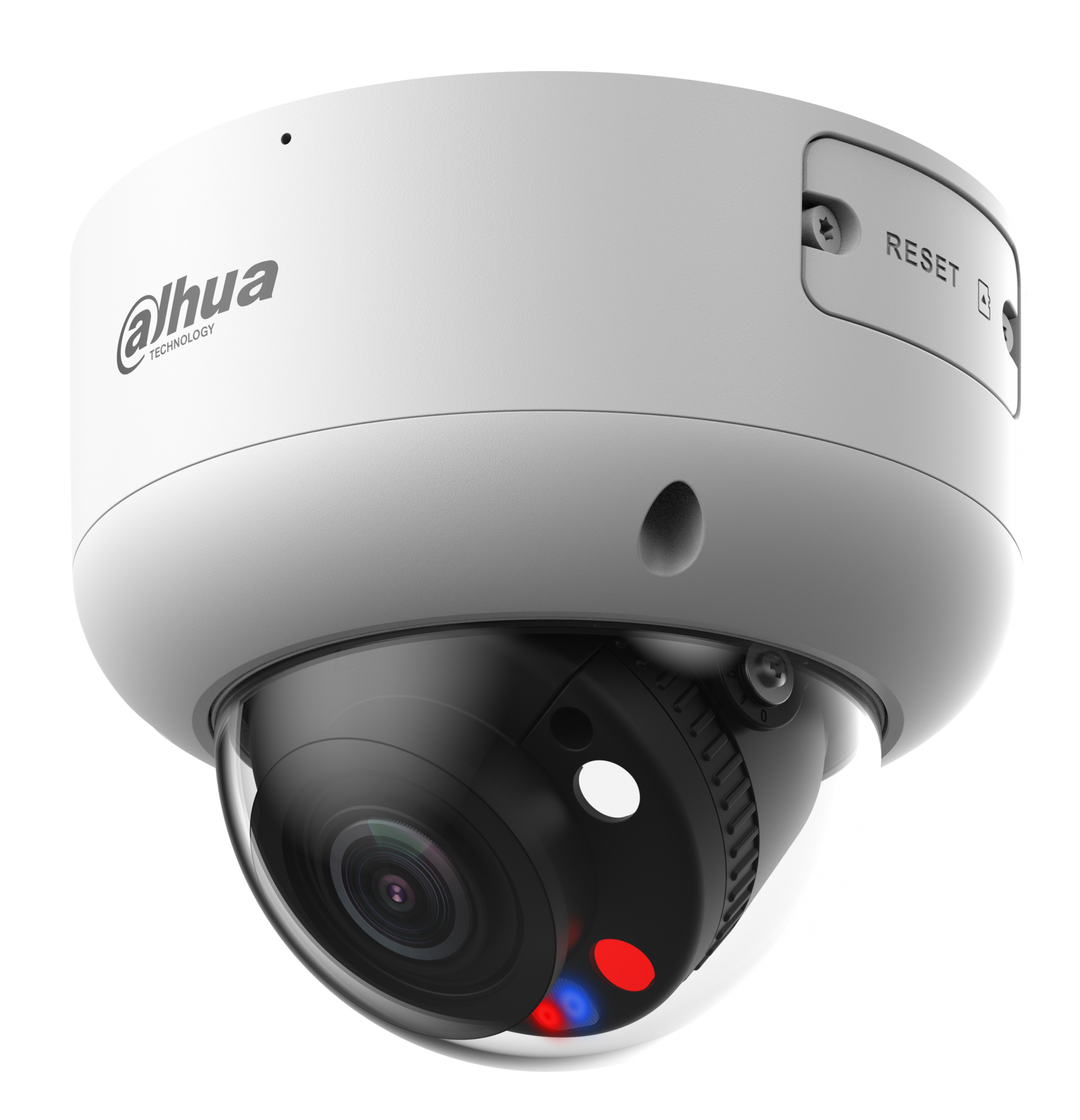 Dahua CCTV 4MP Smart Dual Light Active Deterrence Vari-focal Dome WizSense Network Camera, DH-IPC-HDBW3449R1P-ZAS-PV-27135-S5 Elektronik
