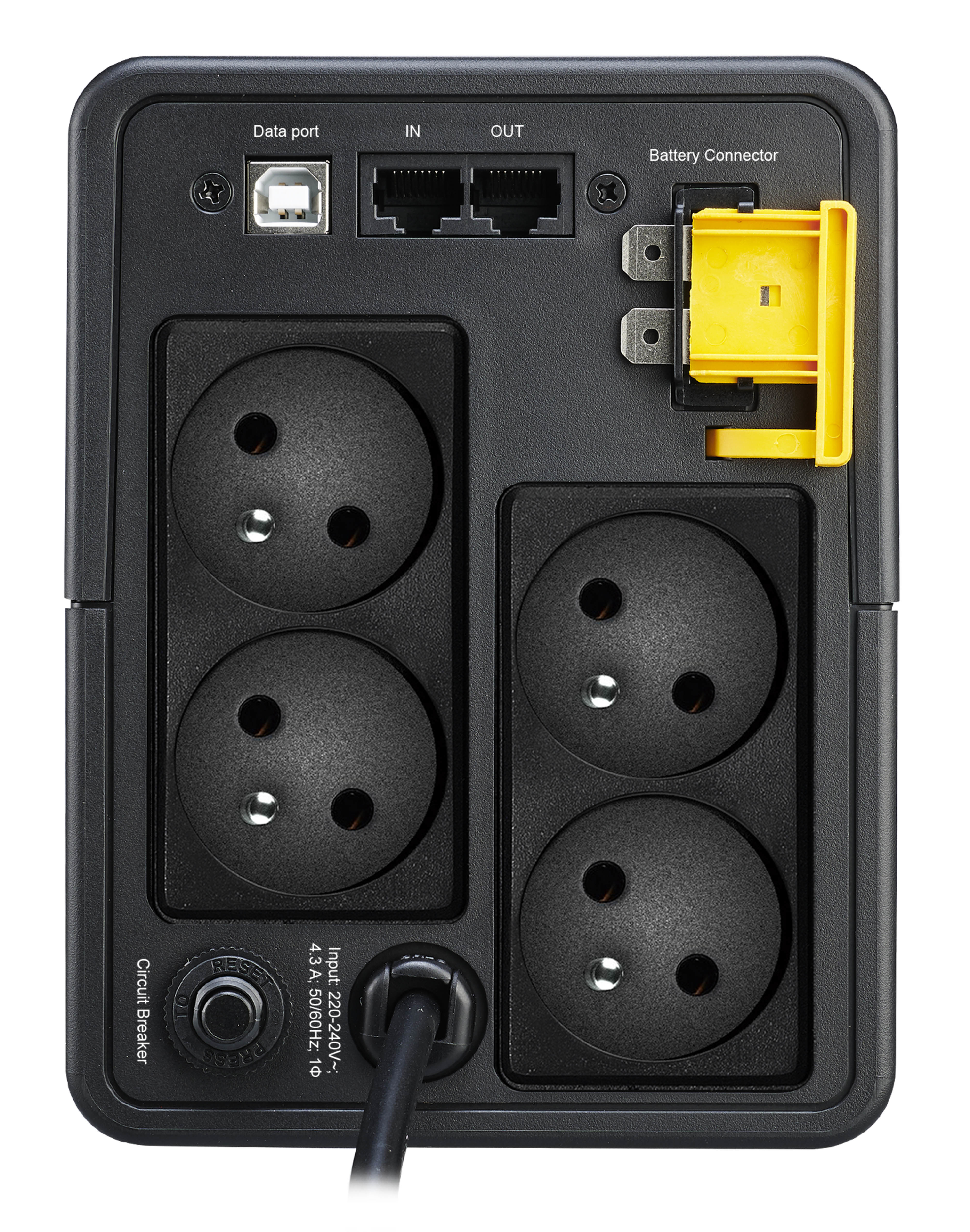 APC BX950MI-FR - Back-UPS 950VA, 230V, AVR, French Sockets APC BX950MI-FR - Back-UPS 950VA, 230V, AVR, French Sockets