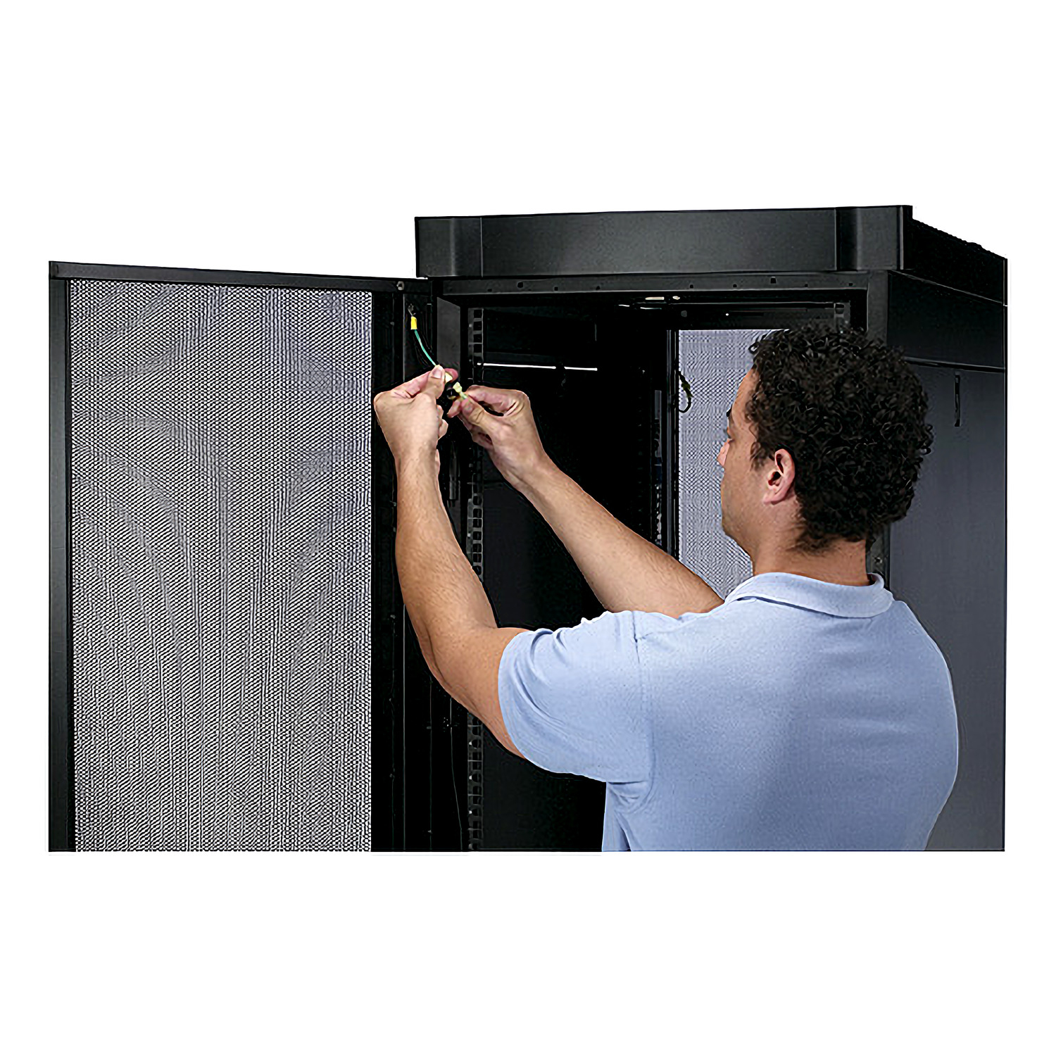 Serverrack, Netzwerksschrank, Wartung, Offene Vorderseite, Verkabelung