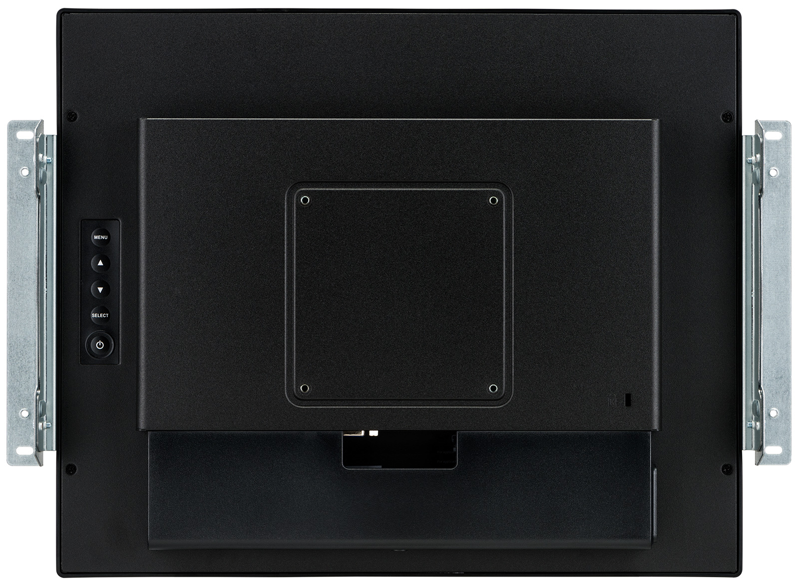 Monitor, LCD, Schwarz, Bedienfeld, Montagehalterung