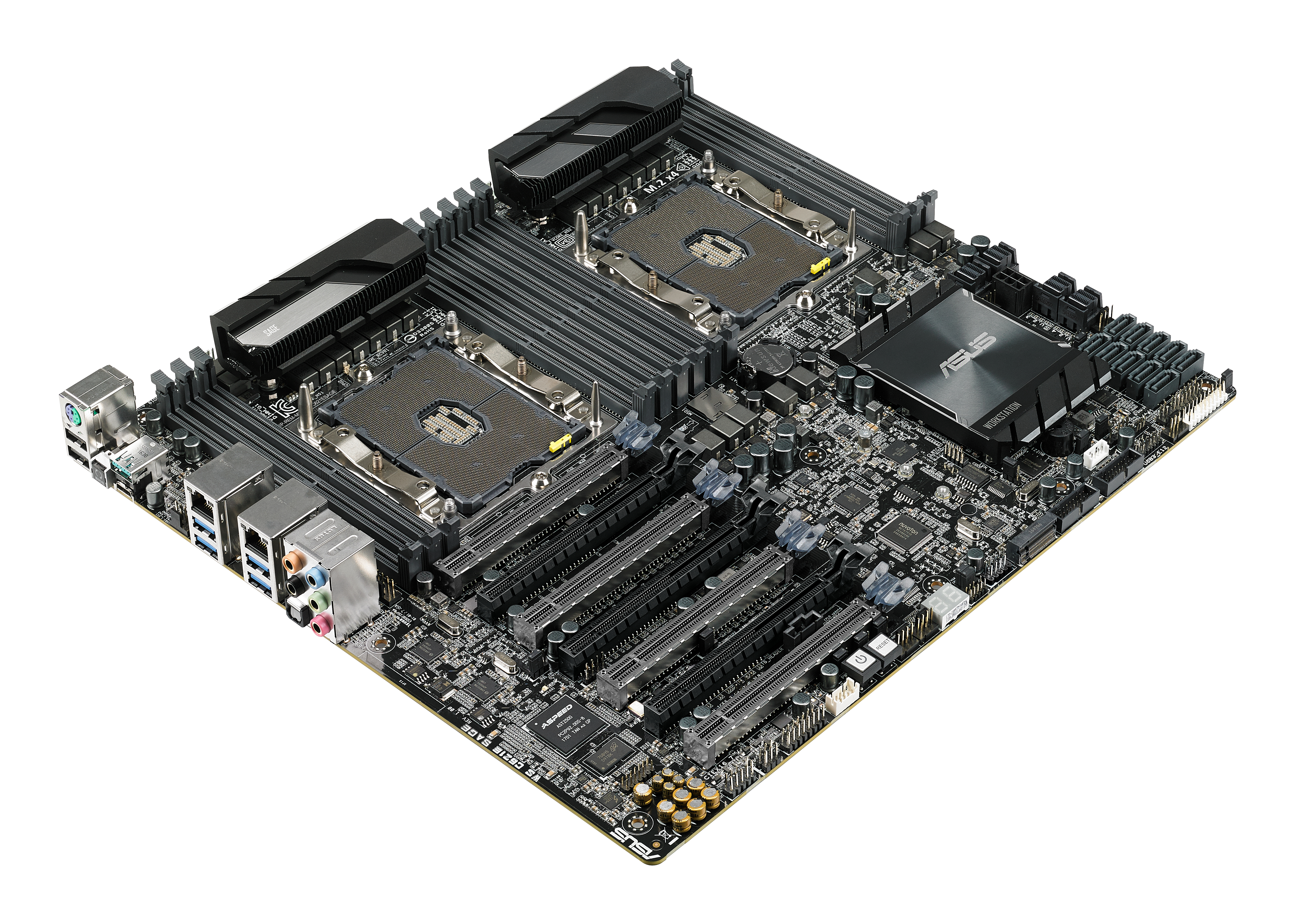 MB ASUS Workstation LGA3647 WS C621E SAGE C621 Chipsatz | 2 x Intel Xeon Scalable