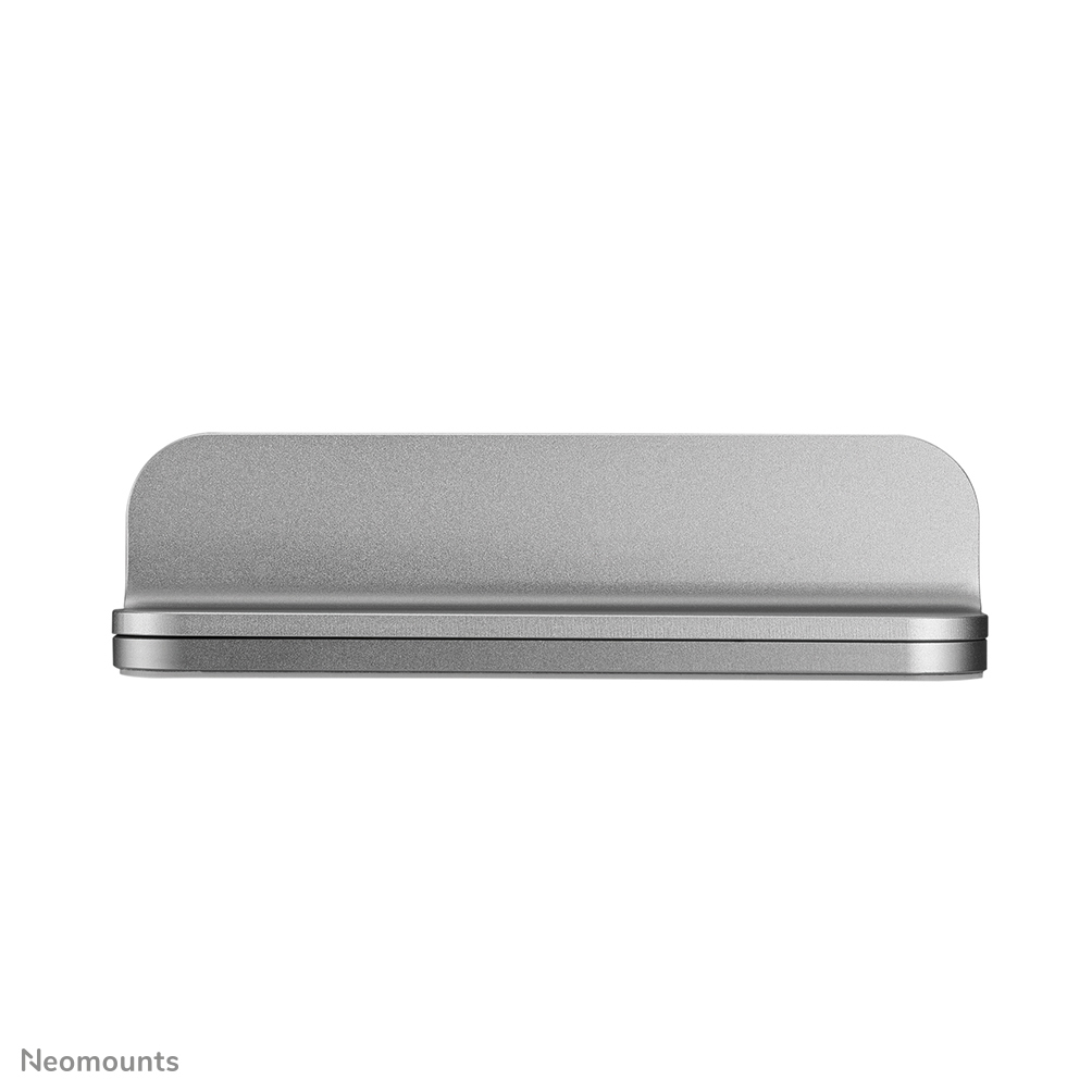 Neomounts vertikaler Laptop-Ständer - Notebook-Aufbewahrungsständer - Silber - Aluminium - 27,9 cm (11 Zoll) - 43,2 cm (17 Zoll) - 279,4 - 431,8 mm (11 - 17 Zoll)