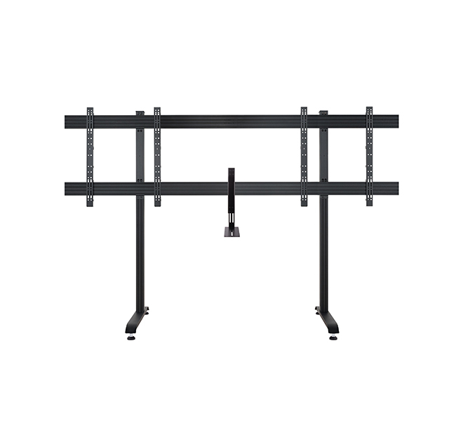B-TECH SYSTEM X - XXL Twin Screen VC Stand (VESA 1000 x 800) BT8528/BB B-TECH SYSTEM X - XXL Twin Screen VC Stand (VESA 1000 x 800) BT8528/BB
