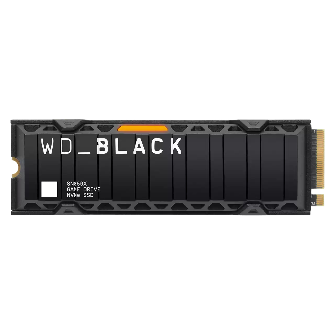NVMe-SSD, M.2-SSD, Gaming-SSD, Kühlkörper, Schwarz