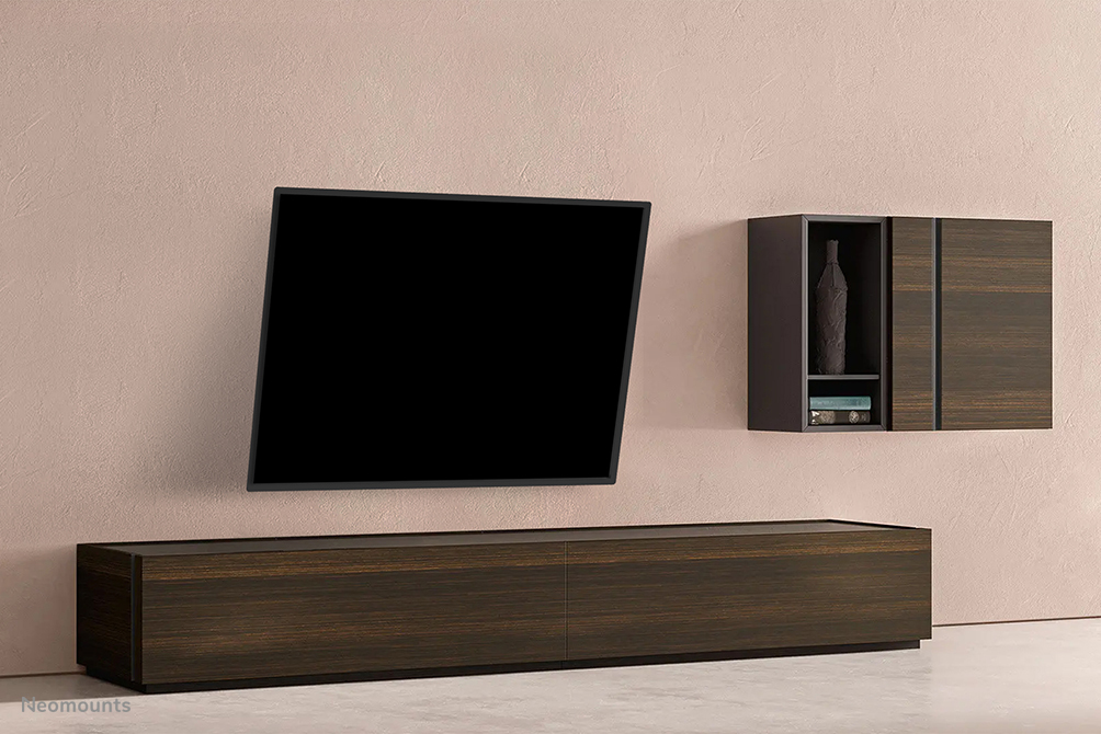 Neomounts TV-Wandhalterung - 81,3 cm (32 Zoll) - 165,1 cm (65 Zoll) - 100 x 100 mm - 400 x 400 mm - 0 - 12 Grad  - Schwarz