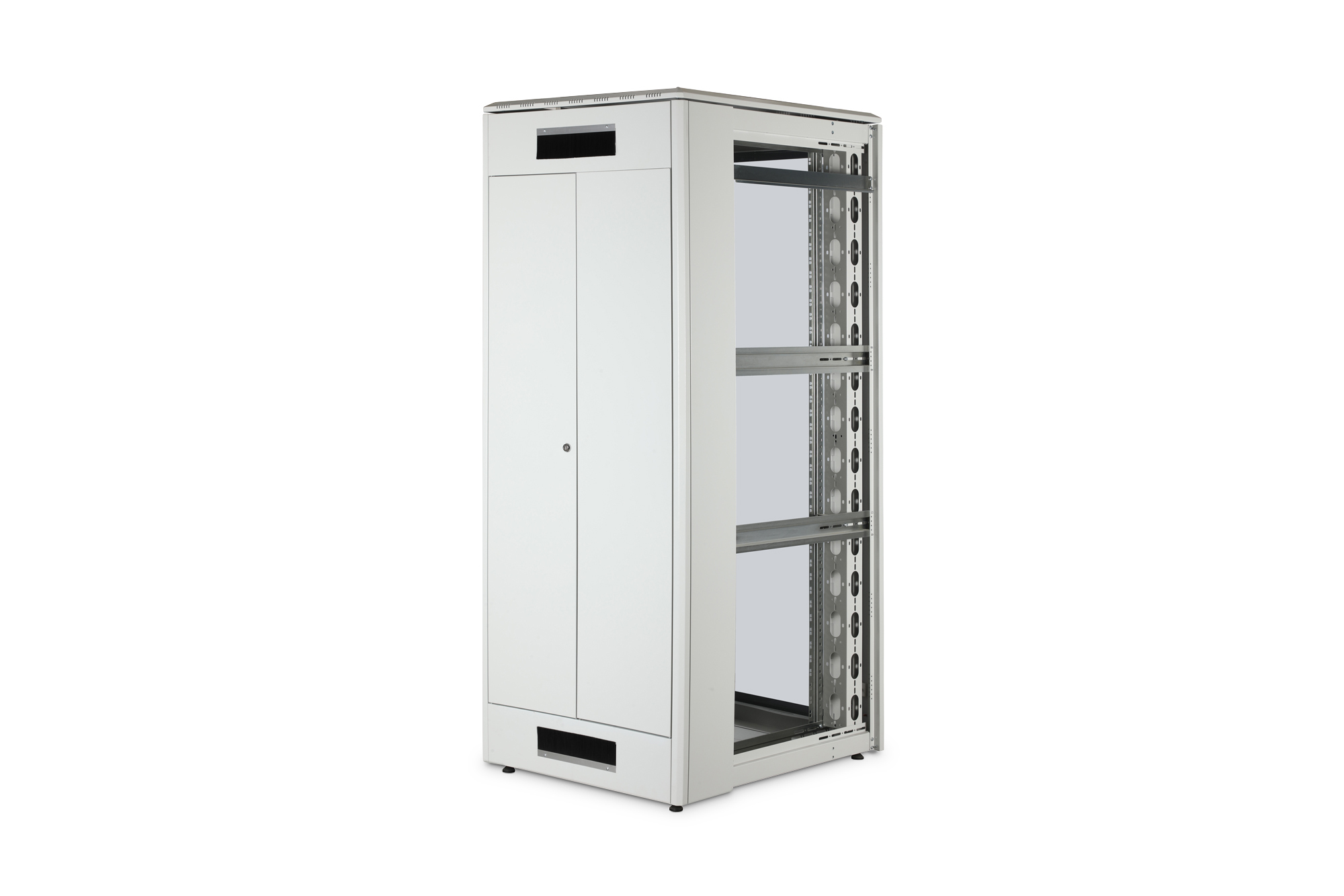 Schrank, Serverrack, Netzwerk-Schrank, Metall, Offen