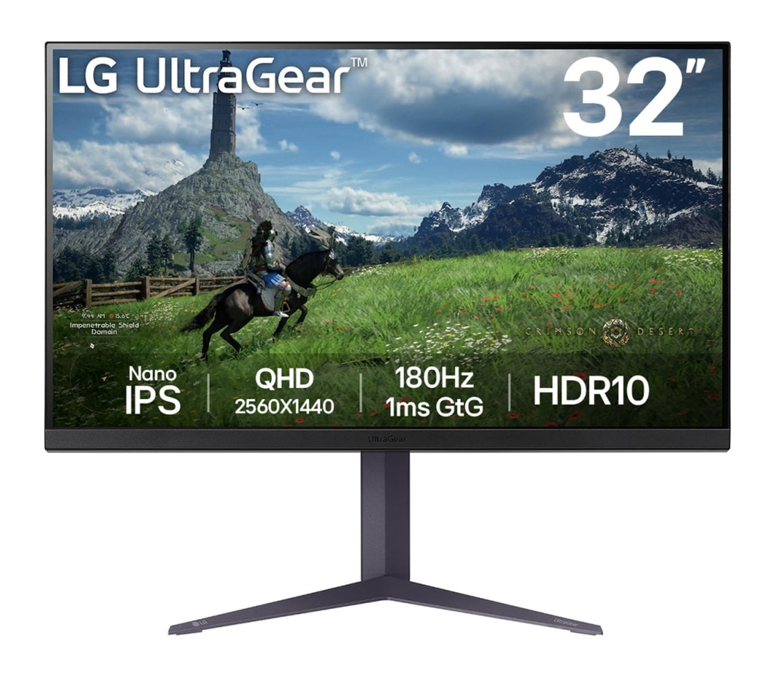 LG Monitor 32" 32GS85QX-B UltraGear QHD Gaming IPS 16:9 LG Monitor 32" 32GS85QX-B UltraGear QHD Gaming IPS 16:9