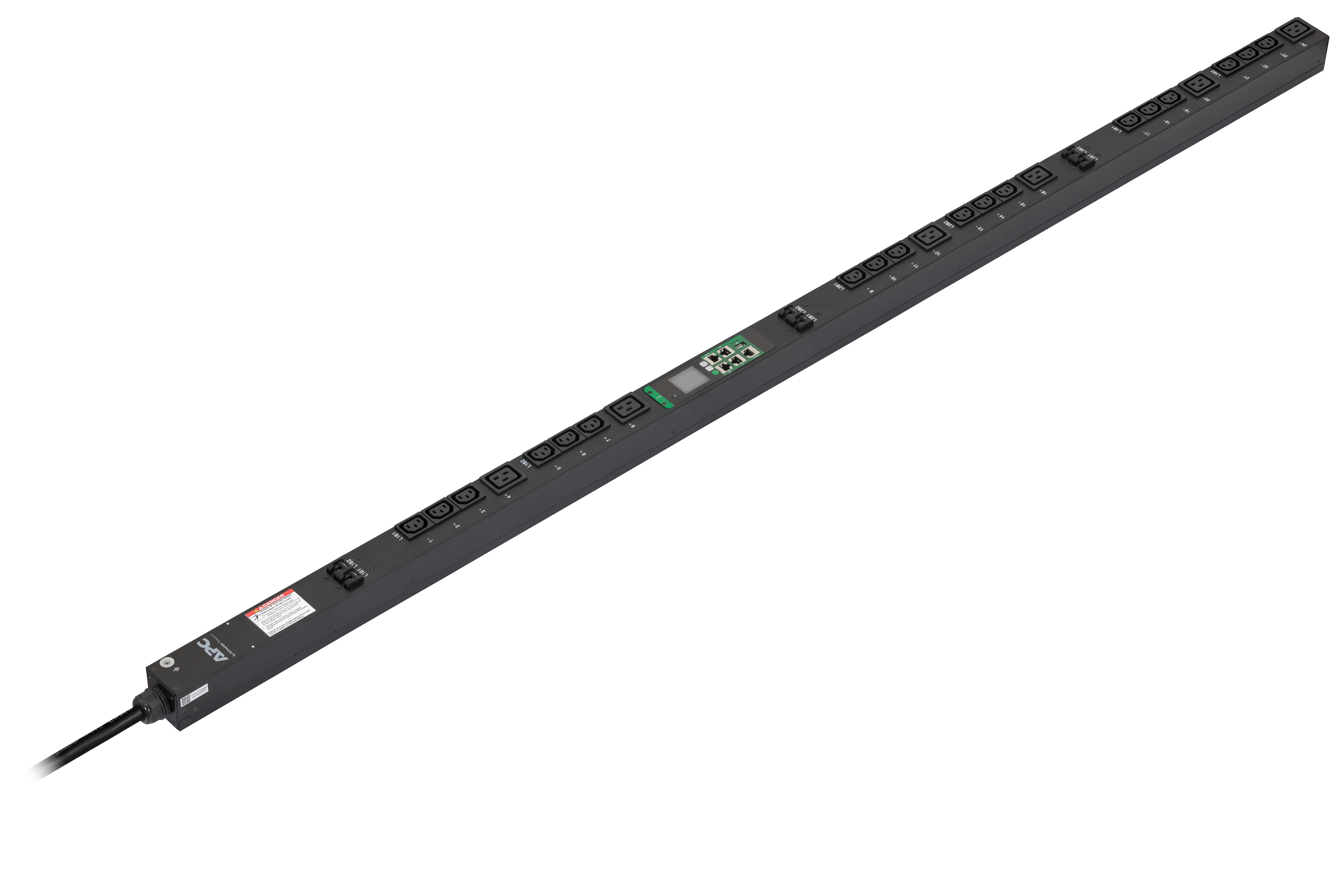 APC EPDU1232SMBO - EasyPDU, Metered-by-Outlet mit Switching, ZeroU, 22kW, 230V, (18) C13 & (6) C19