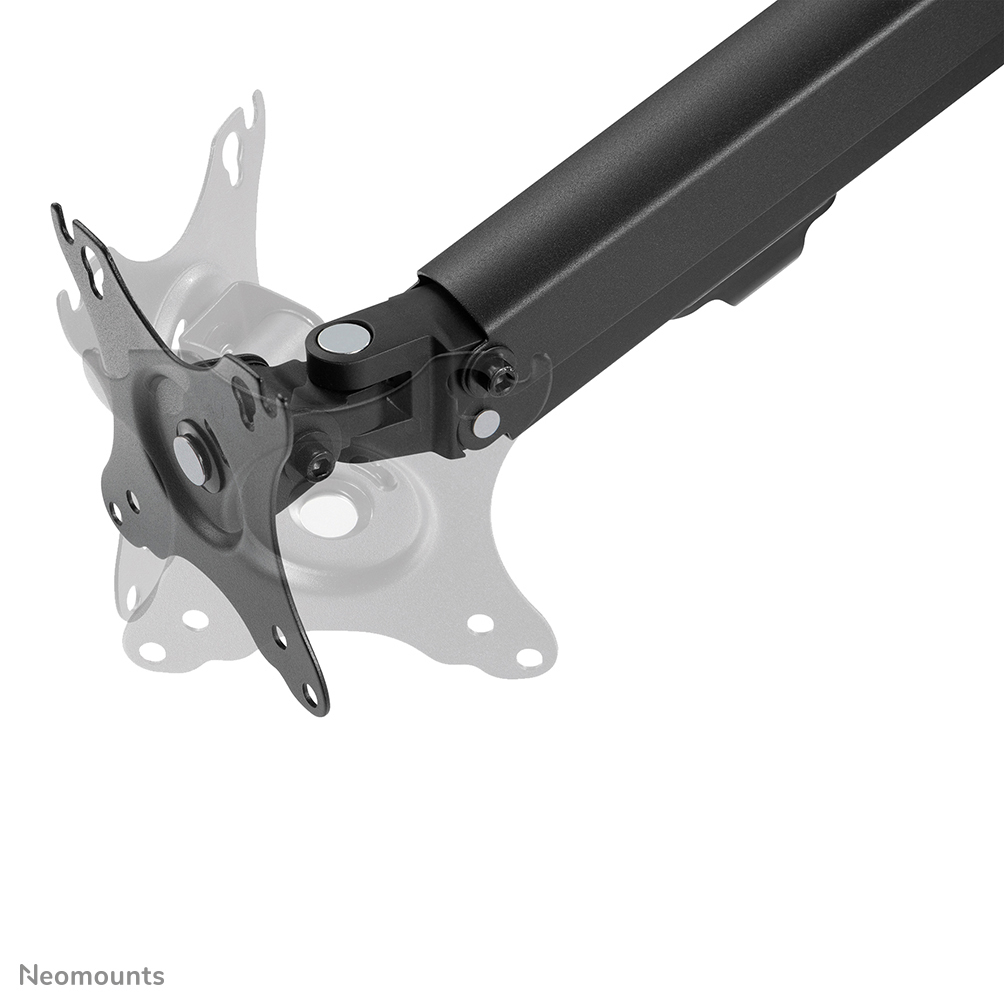 Neomounts Monitor-Tischhalterung - Klemme /Bolzen - 7 kg - 43,2 cm (17 Zoll) - 68,6 cm (27 Zoll) - 100 x 100 mm - Schwarz