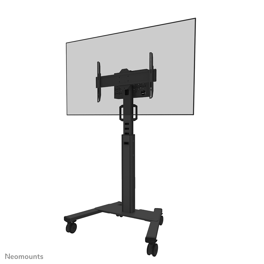 TV-Stand, Mobiler TV-Ständer, Roll-/Kippsicher, VESA-kompatibel, Tisch-/Bodenständer