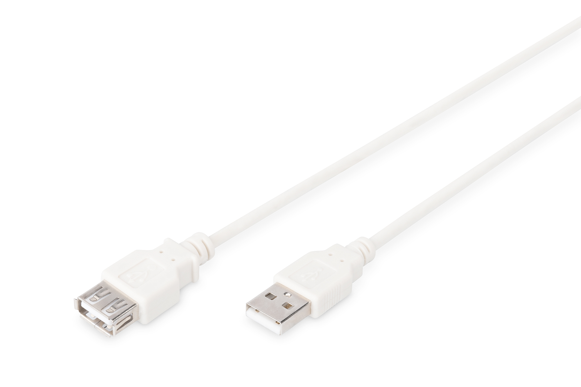 USB, Kabel, A-Ende, B-Ende, weiss