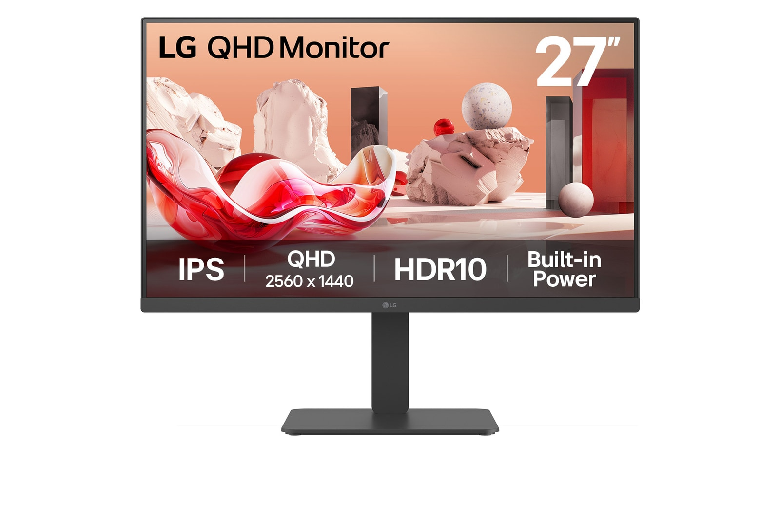 Monitor, 27 Zoll, QHD, IPS, HDR10