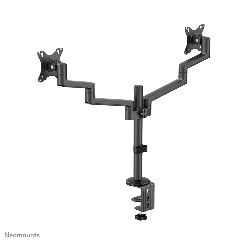 Neomounts Monitor-Tischhalterung - Klemme /Bolzen - 43,2 cm (17") - 68,6 cm (27") - 100 x 100 mm - Höhenverstellung - Schwarz