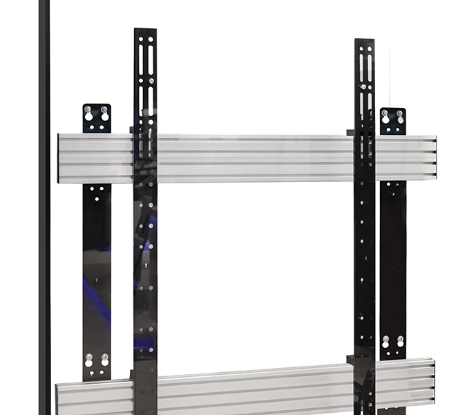 B-TECH SYSTEM X - VESA 1200 Flat Screen Interface Arms for BT8390 (Pair) BT8390-VESA1200F/B V2