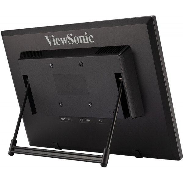 Monitor, ViewSonic, Rückseite, Ständers, Anschlüsse