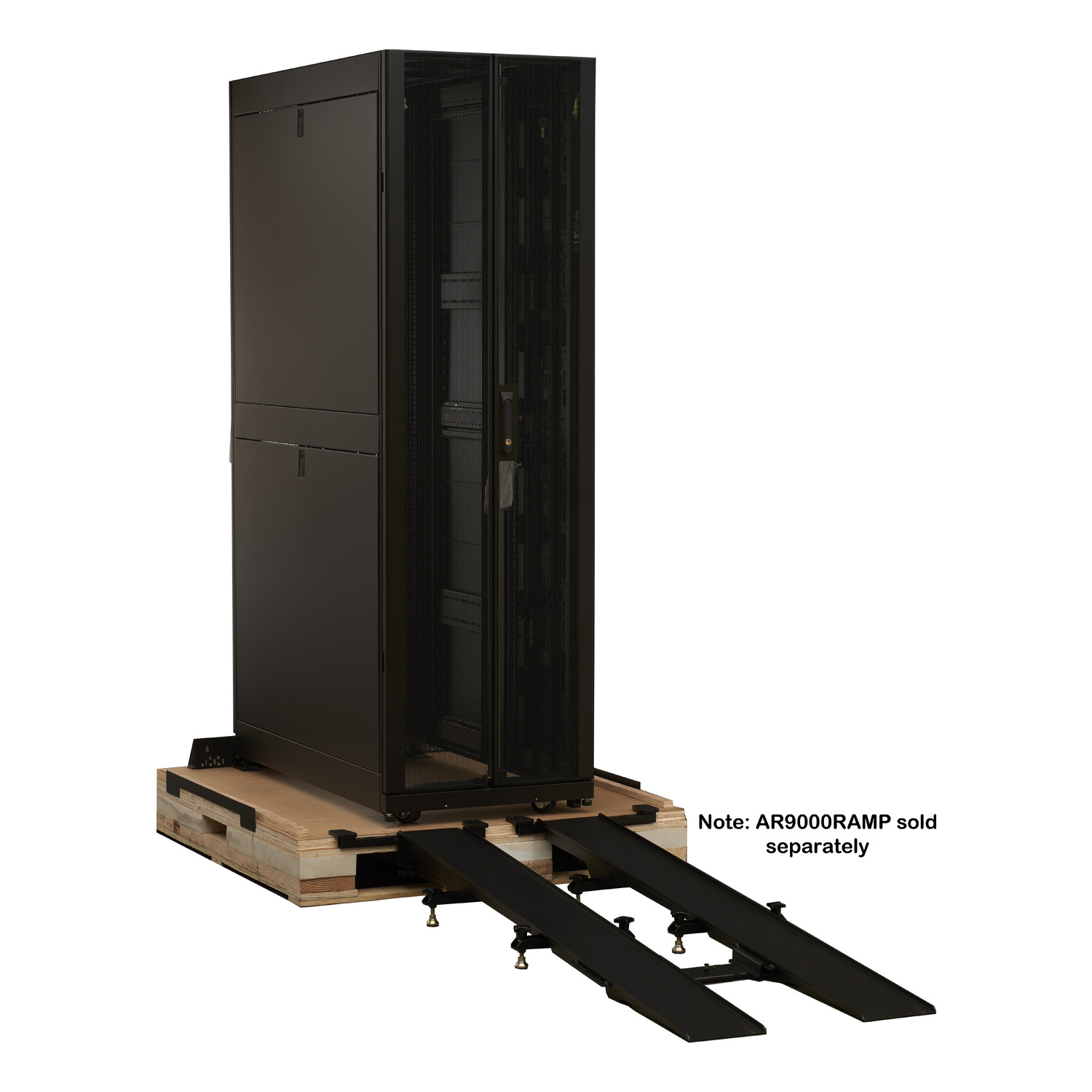 Rack, Server-Schrank, Netzwerk-Schrank, Gehäuse mit Türen, Rackmontage