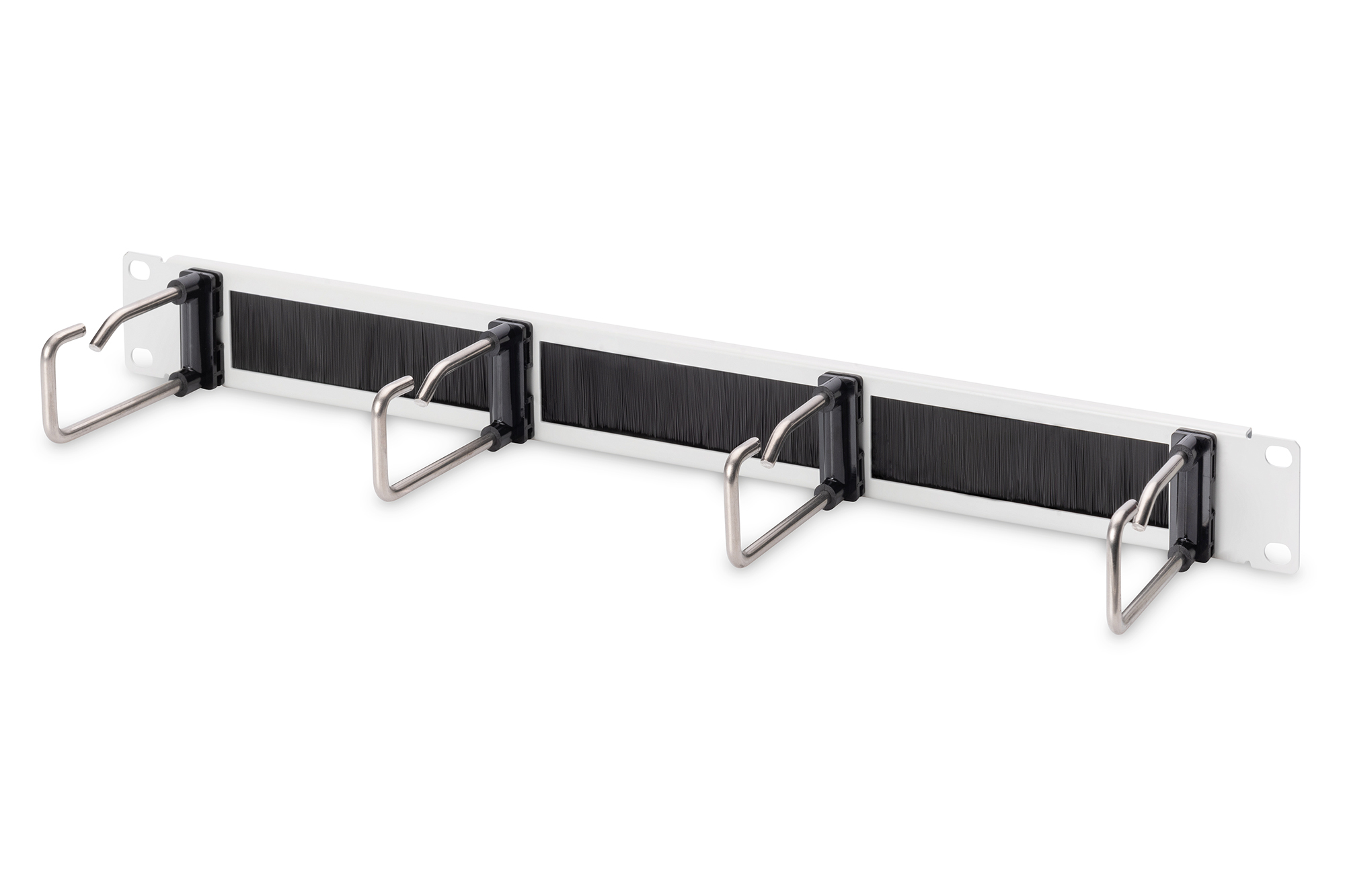 DIGITUS DN-97668 Kabelrangierpanel mit Stahlbügeln und Bürstenleiste für 482,6 mm (19")-Schränke, 1HE DIGITUS DN-97668 Kabelrangierpanel mit Stahlbügeln und Bürstenleiste für 482,6 mm (19")-Schränke, 1HE