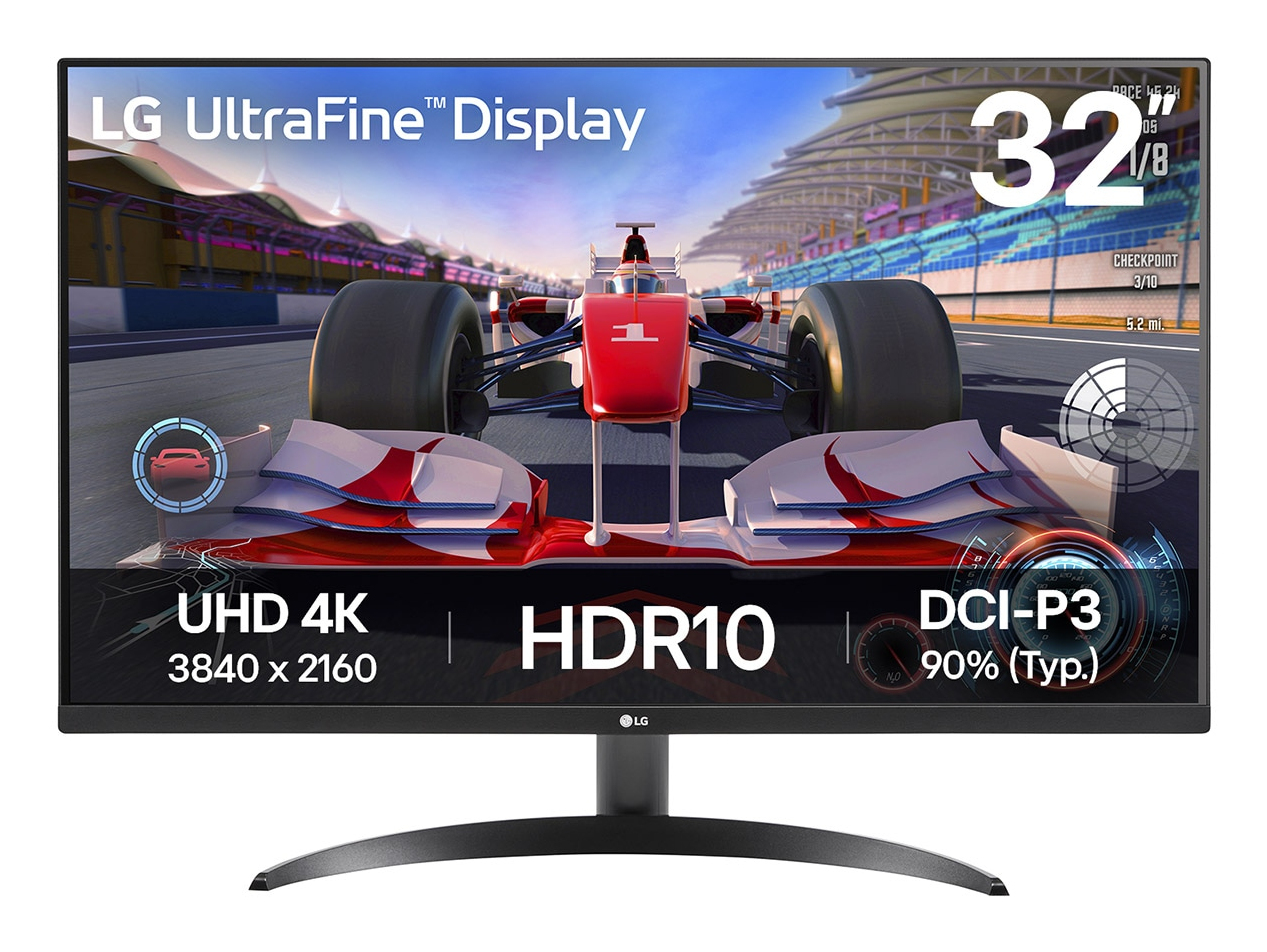 LG Monitor 32" 32UR500K-B UHD 4K 16:9 HDMI DP HDR10 Black Computerausrüstung, Überwachen, Bildschirm, FERNSEHER
