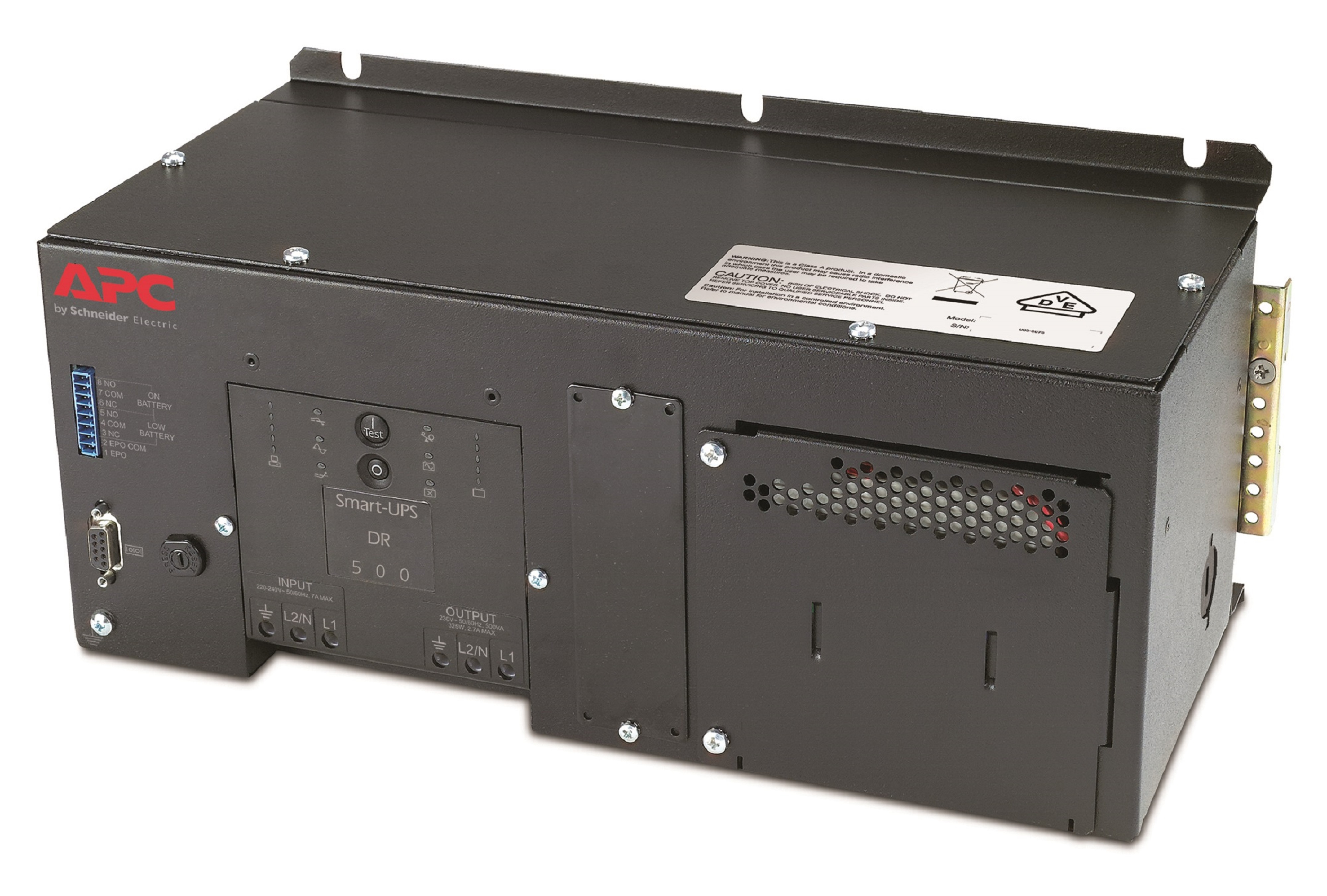 APC SUA500PDRI-H - DIN Rail - Panel Mount UPS mit High Temp Battery 500VA 230V