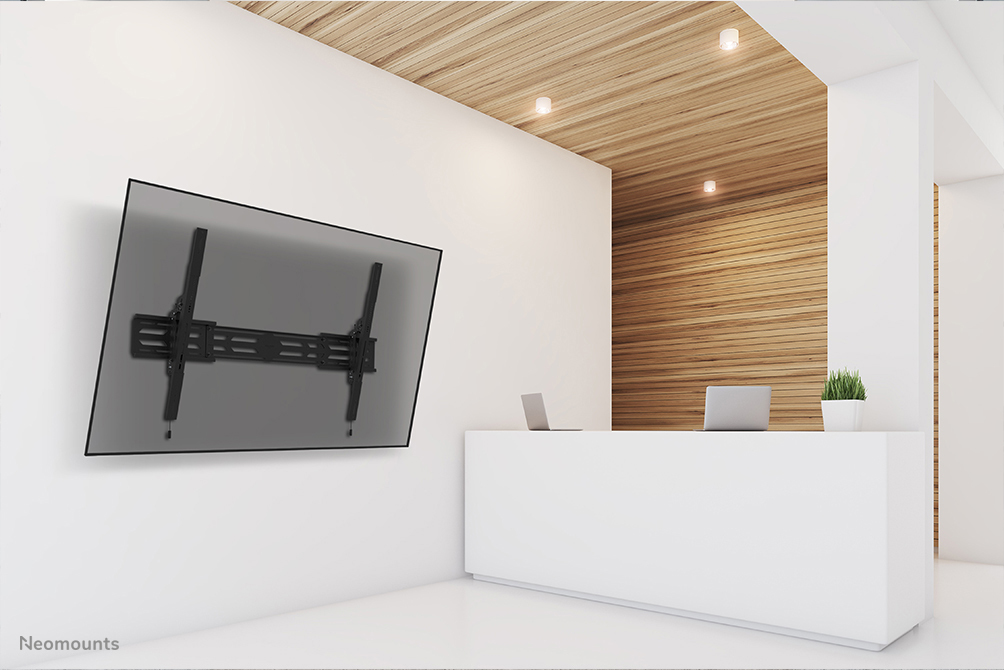 Neomounts Select Schwerlast-TV-Wandhalterung - 160 kg - 139,7 cm (55 Zoll) - 2,79 m (110 Zoll) - 1500 x 900 mm - Höhenverstellung - Schwarz